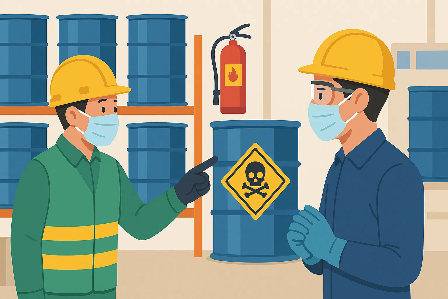 Doanh nghiệp vi phạm về việc không hướng dẫn yếu tố nguy hiểm trong lao động