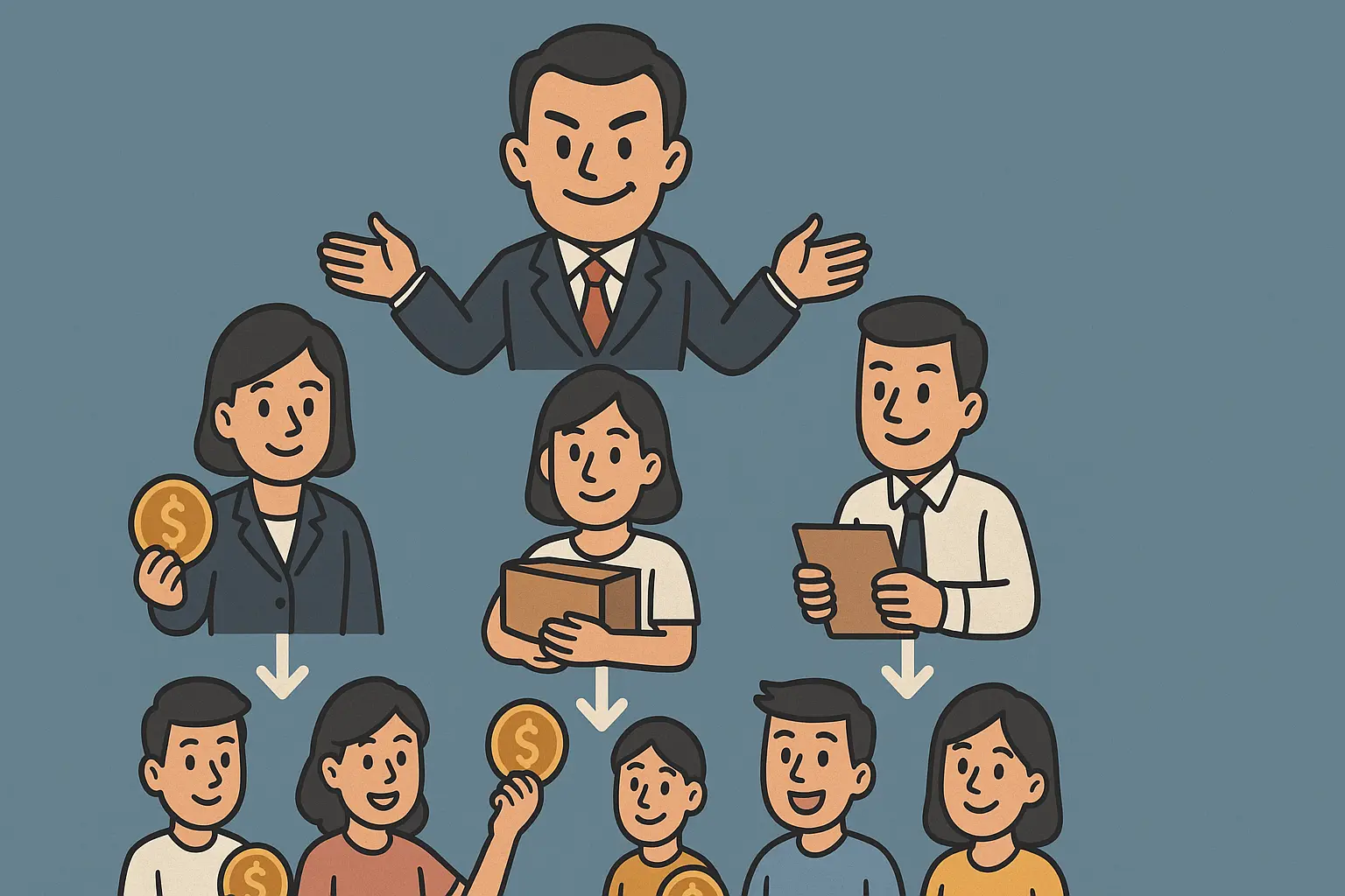 Điều kiện để bán hàng đa cấp