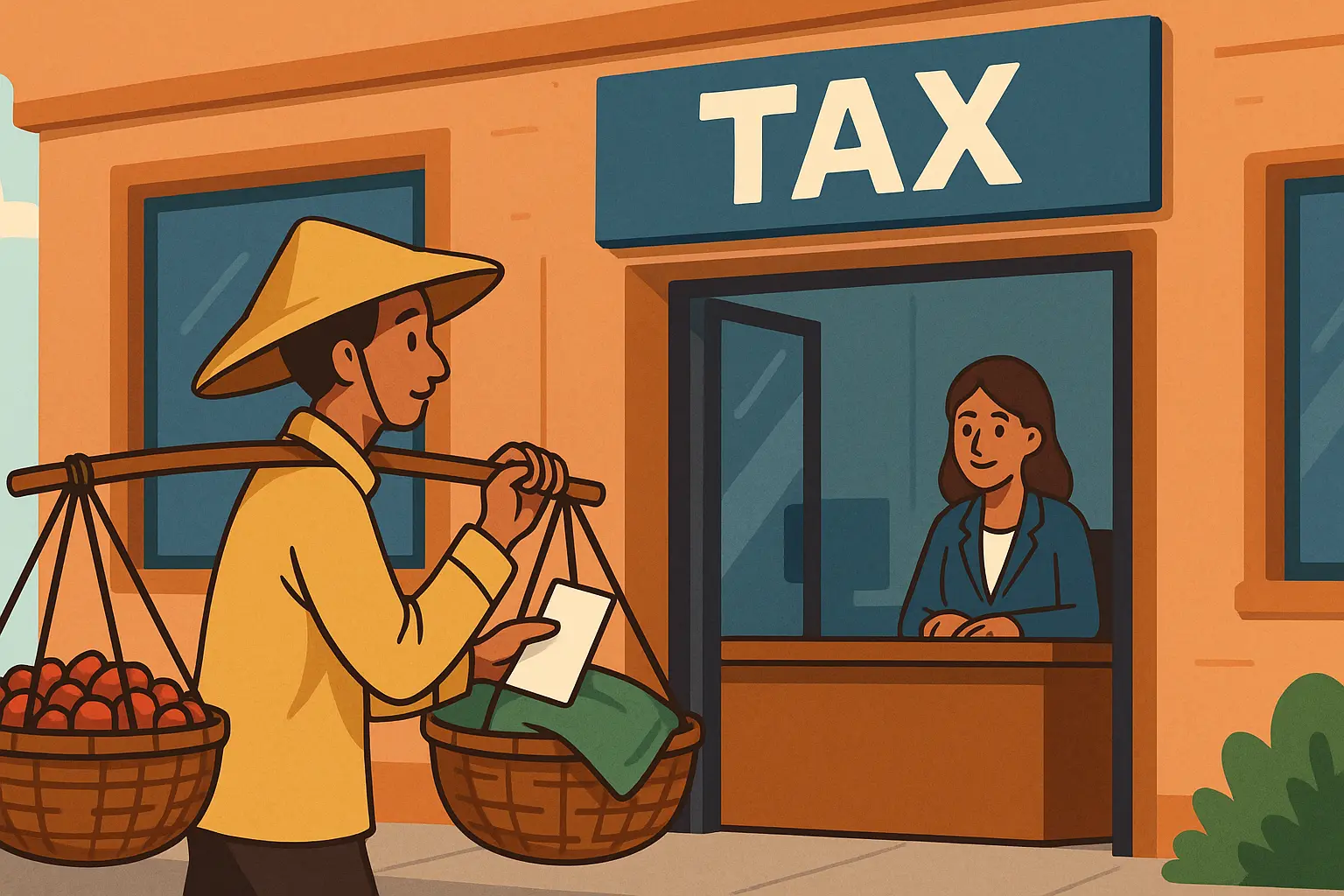 Người bán hàng rong phải nộp những loại thuế nào?