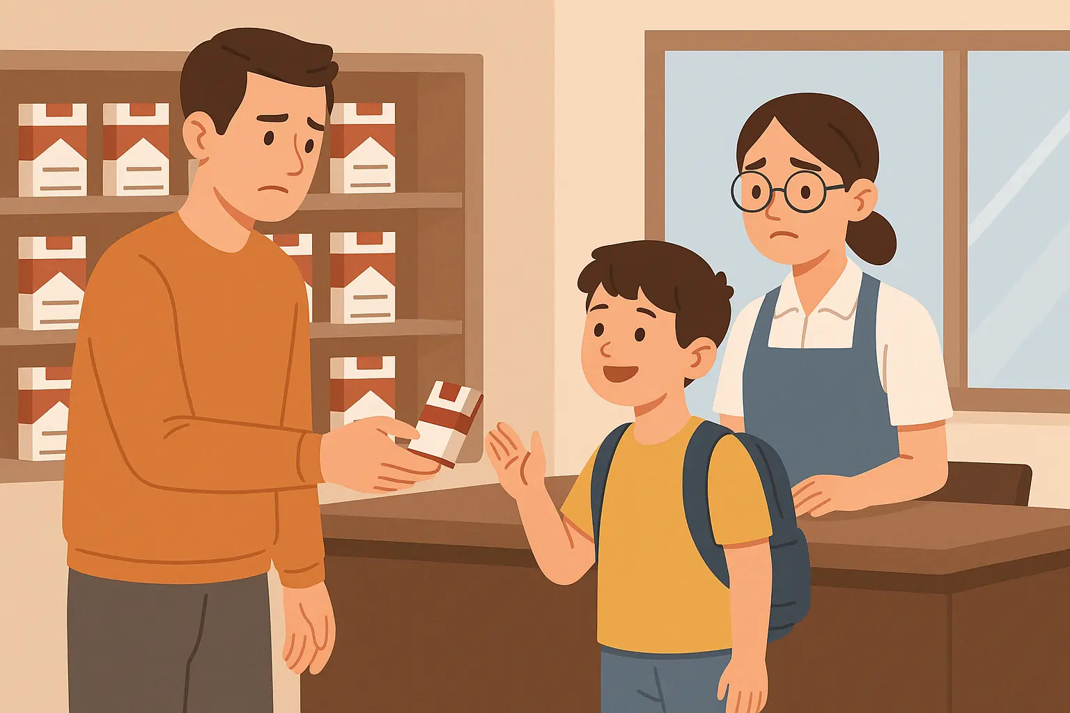 Có được phép bán thuốc lá cho trẻ em?