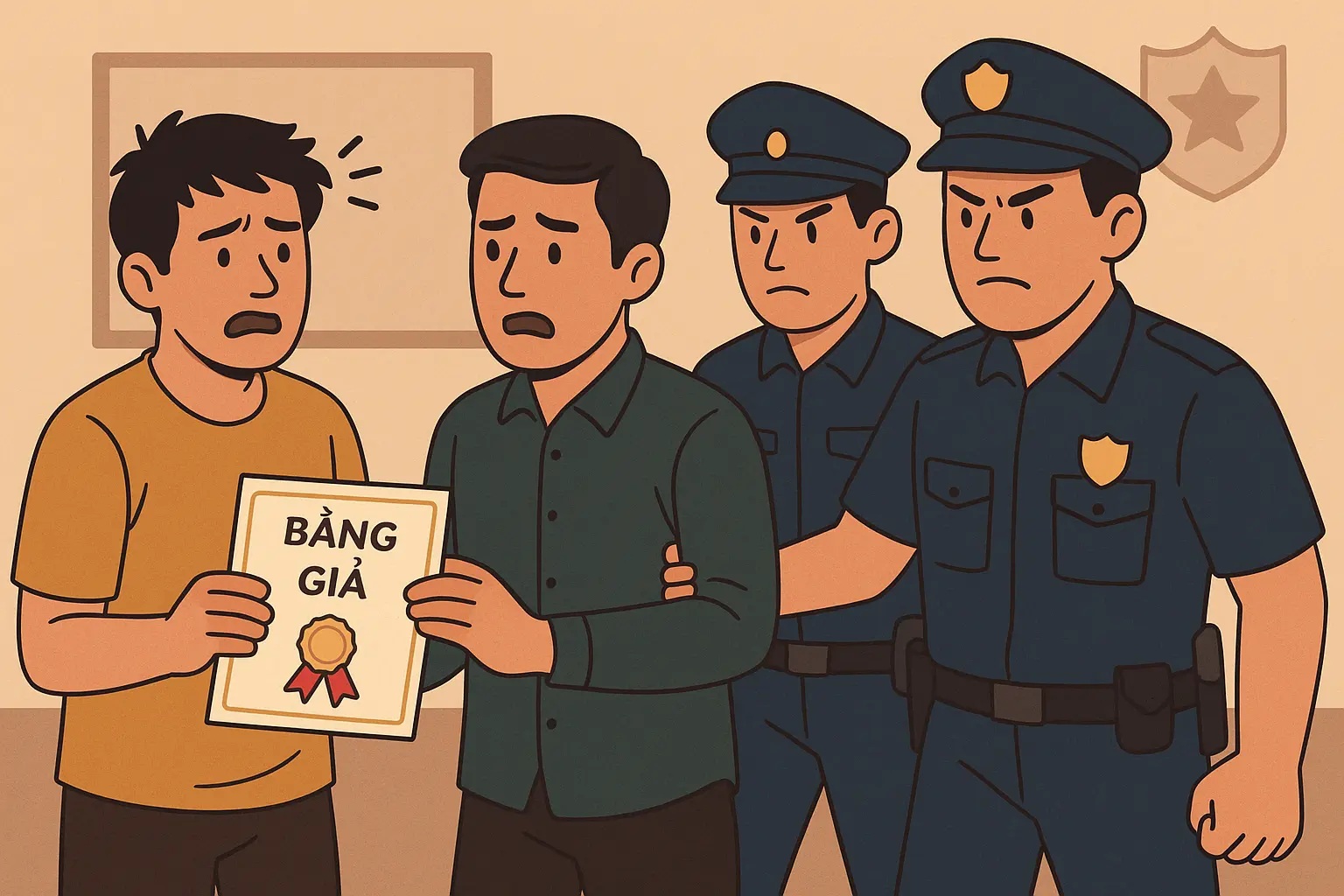 Người làm và cung cấp bằng giả bị xử lý như nào?