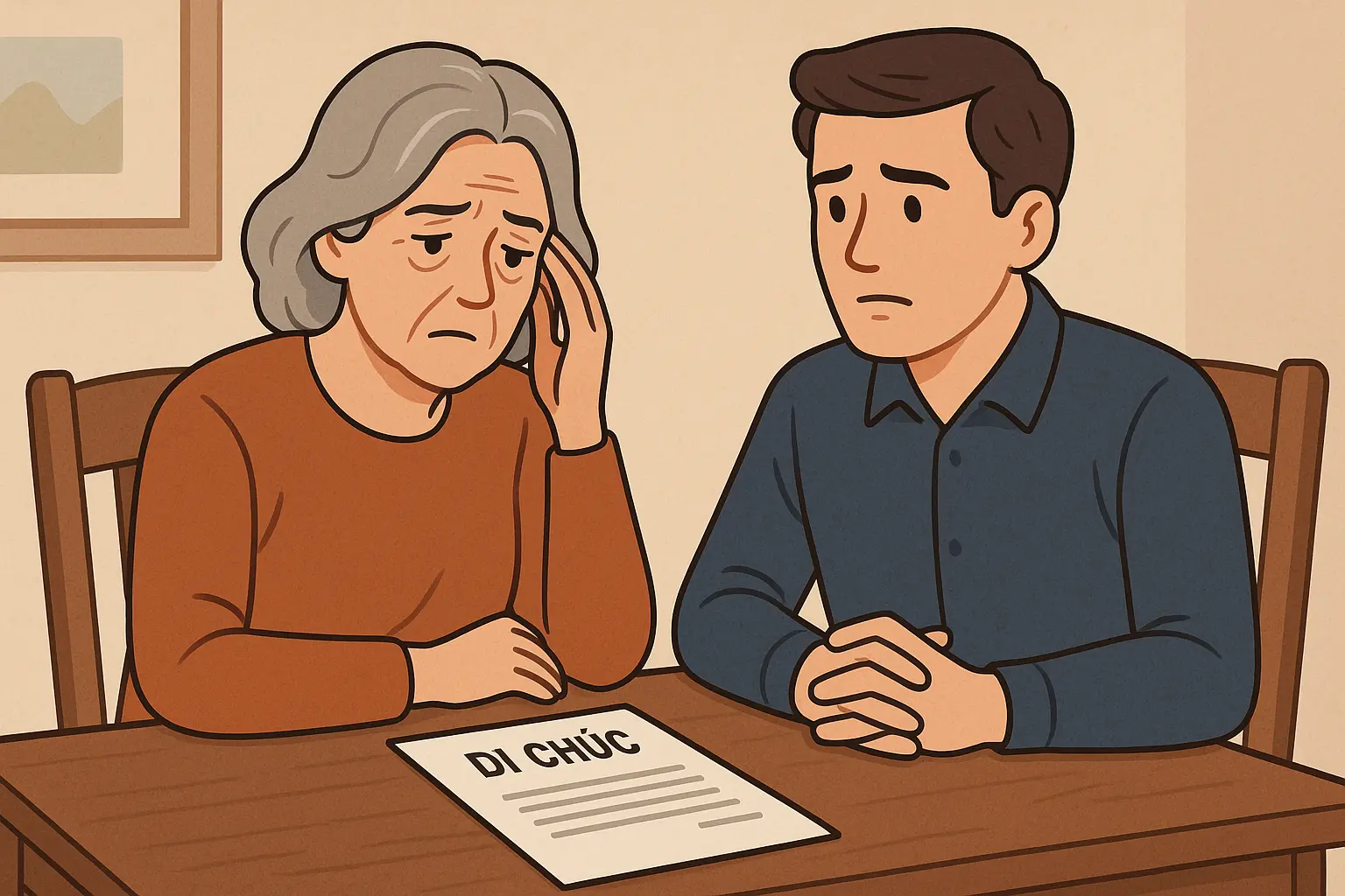 Di chúc được viết trong trạng thái không tỉnh táo, bị cưỡng ép có được công nhận không?
