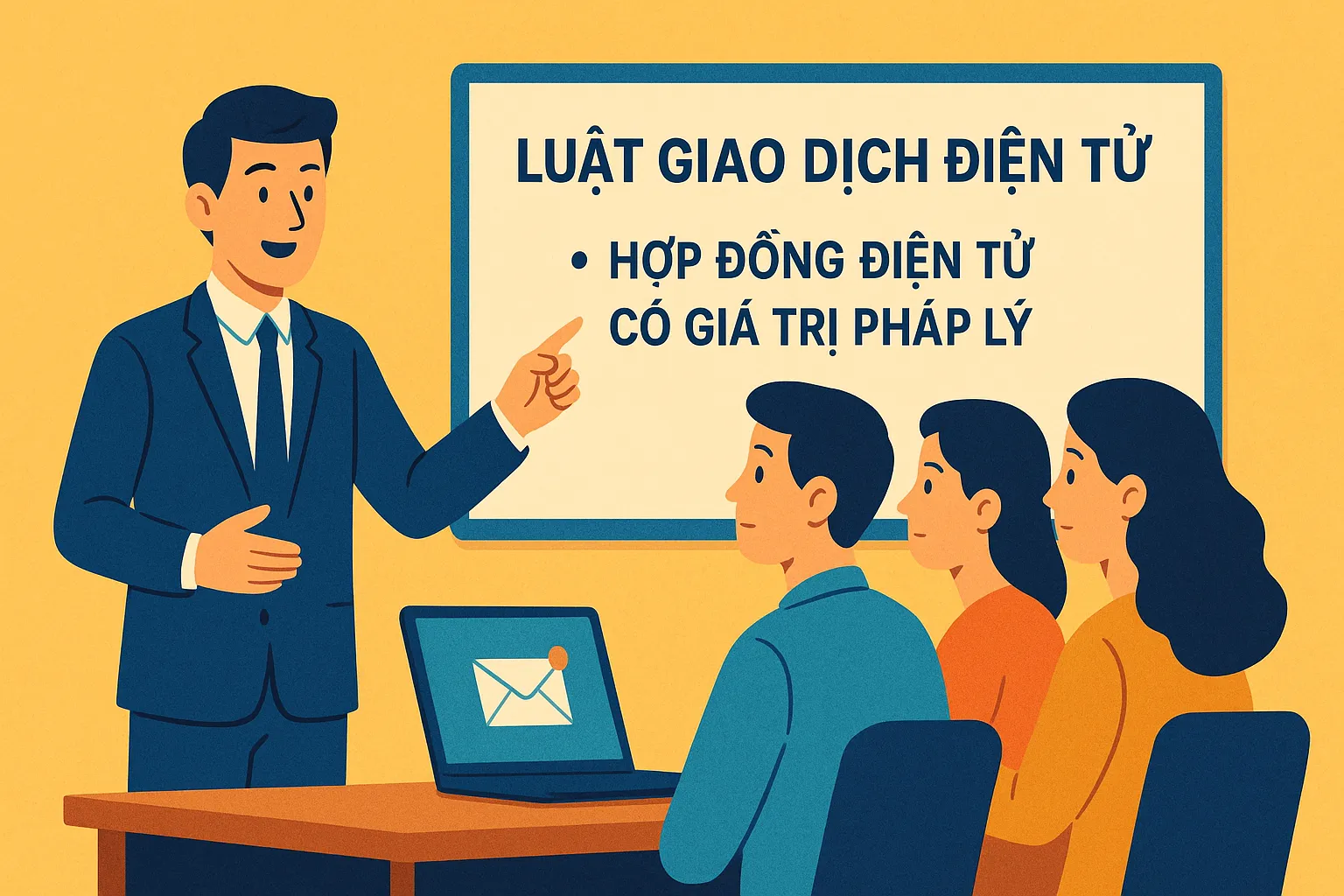 Có thể buộc người khác thực hiện hợp đồng đã được ký qua email không ?
