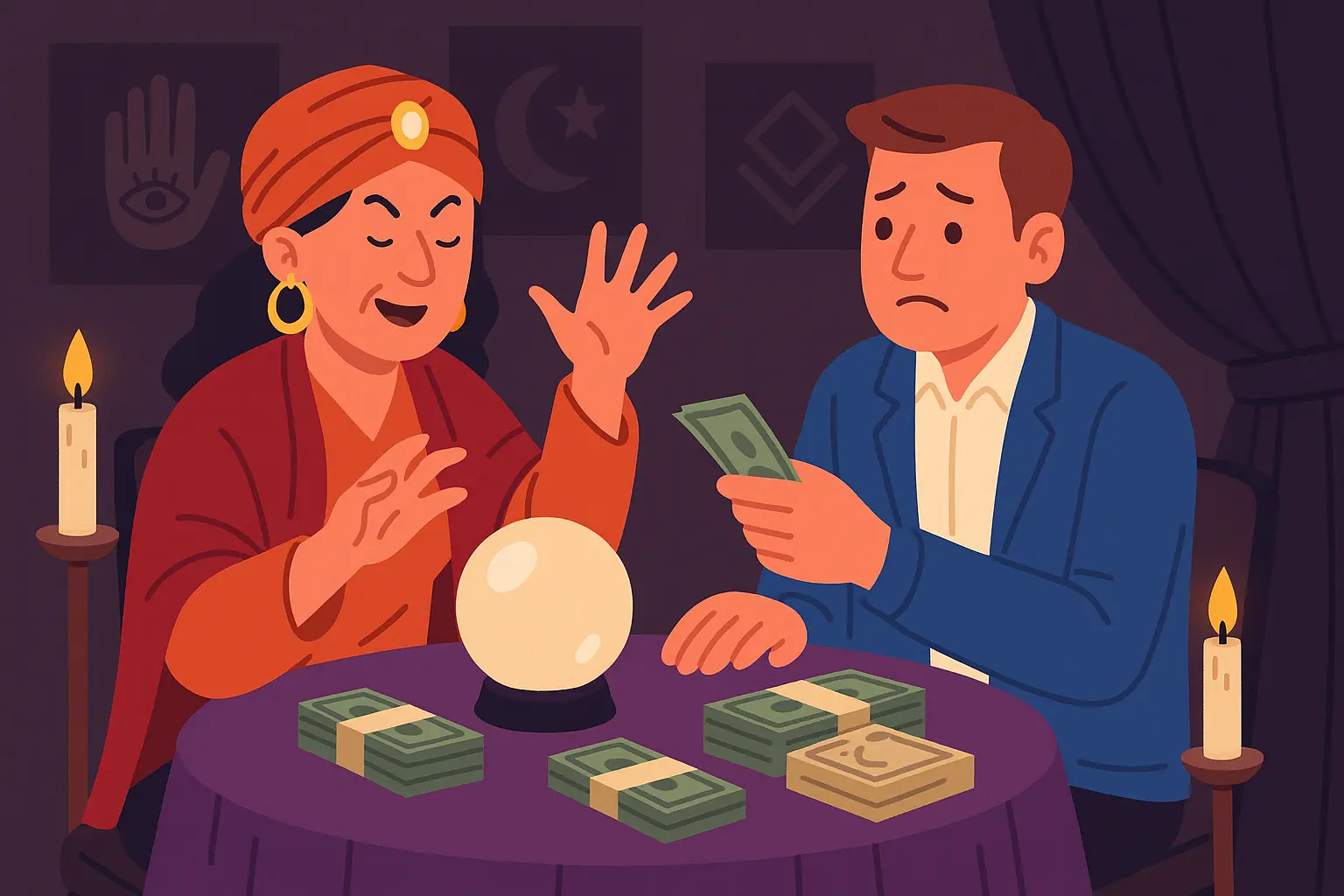 Giả làm thầy đồng để kiếm tiền bị xử lý như thế nào? 