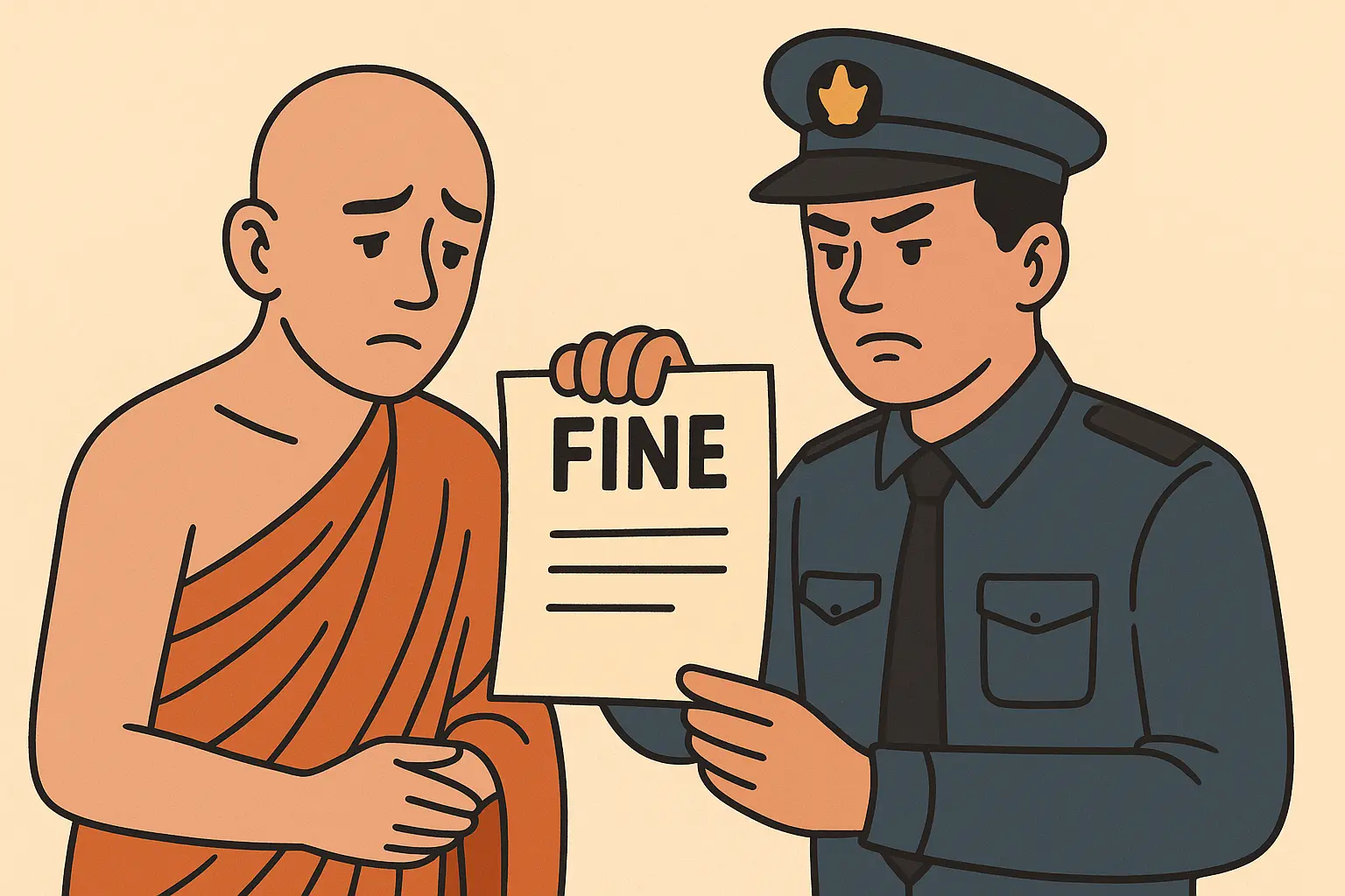 Giả danh nhà sư để xin tiền có bị xử phạt hành chính không?