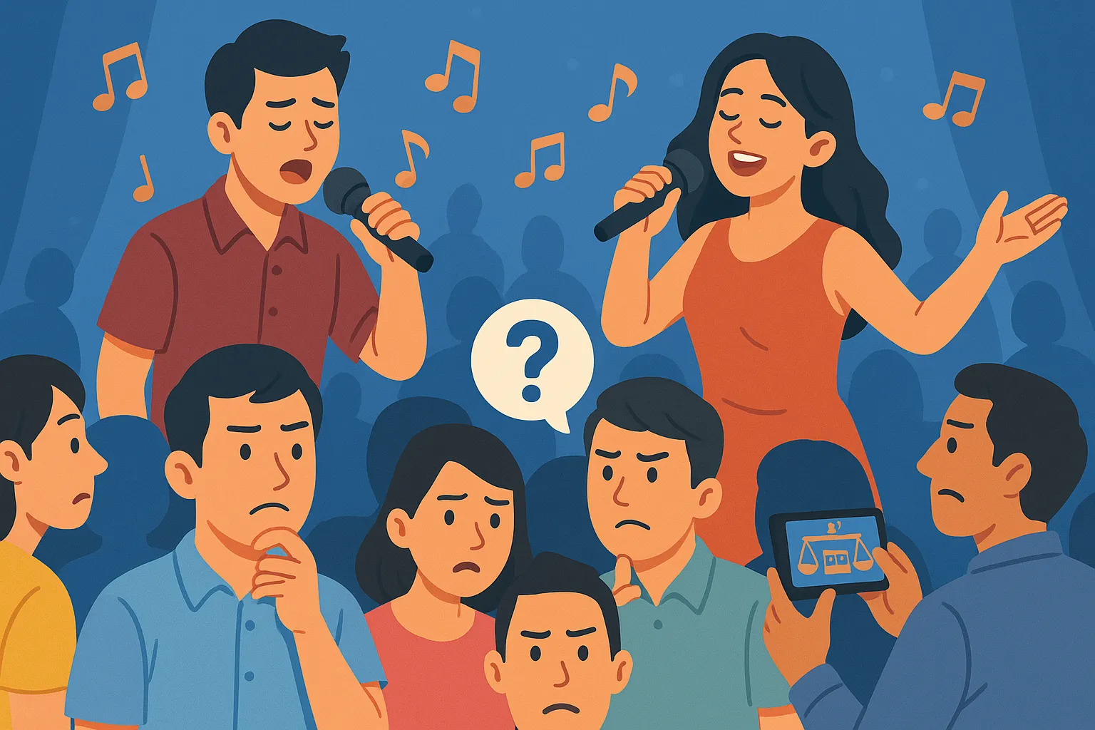 Các bài nhạc có giai điệu giống nhau có bị xem là đạo nhạc không?