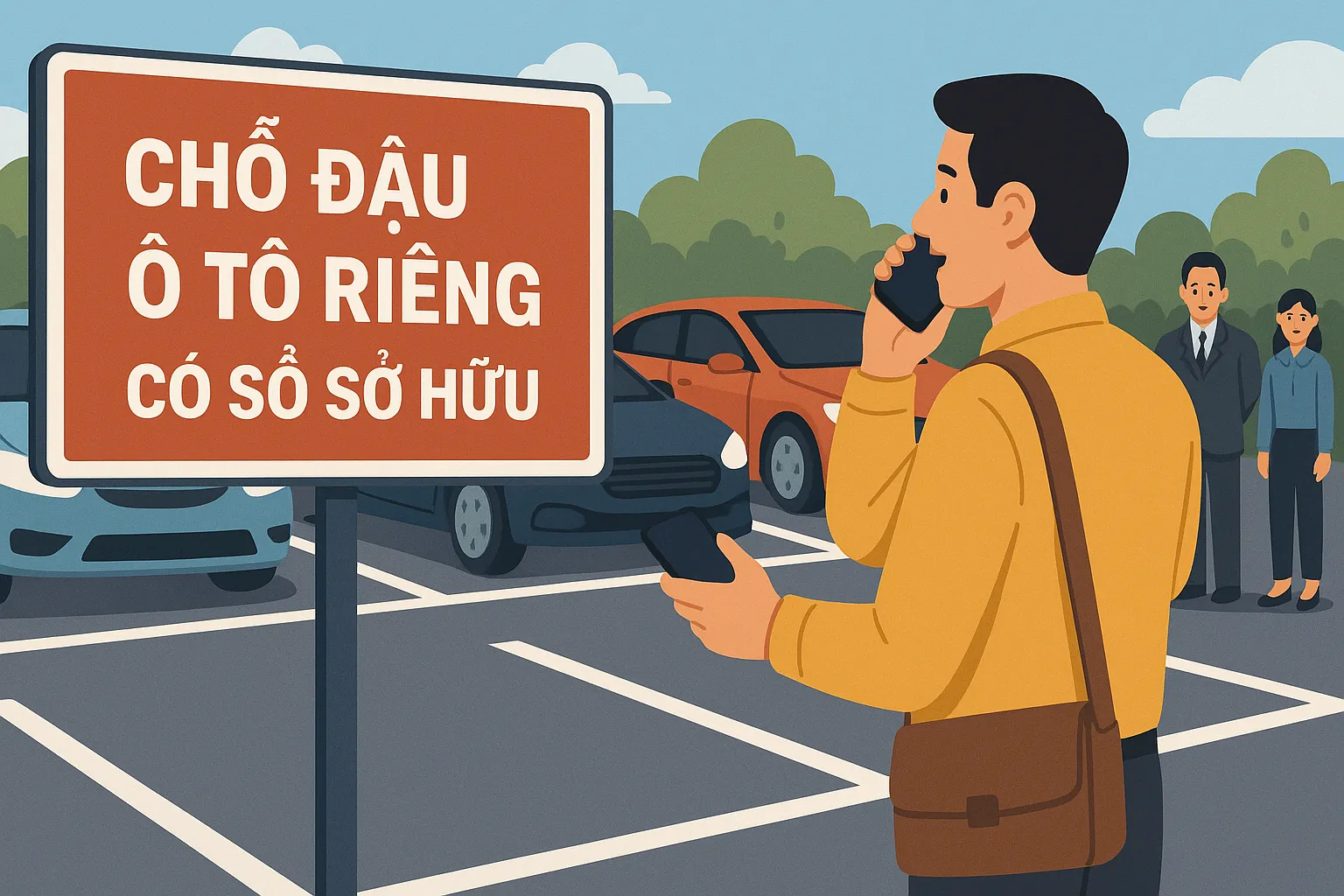 Khi nào chỗ để xe ô tô được mua bán như tài sản riêng?