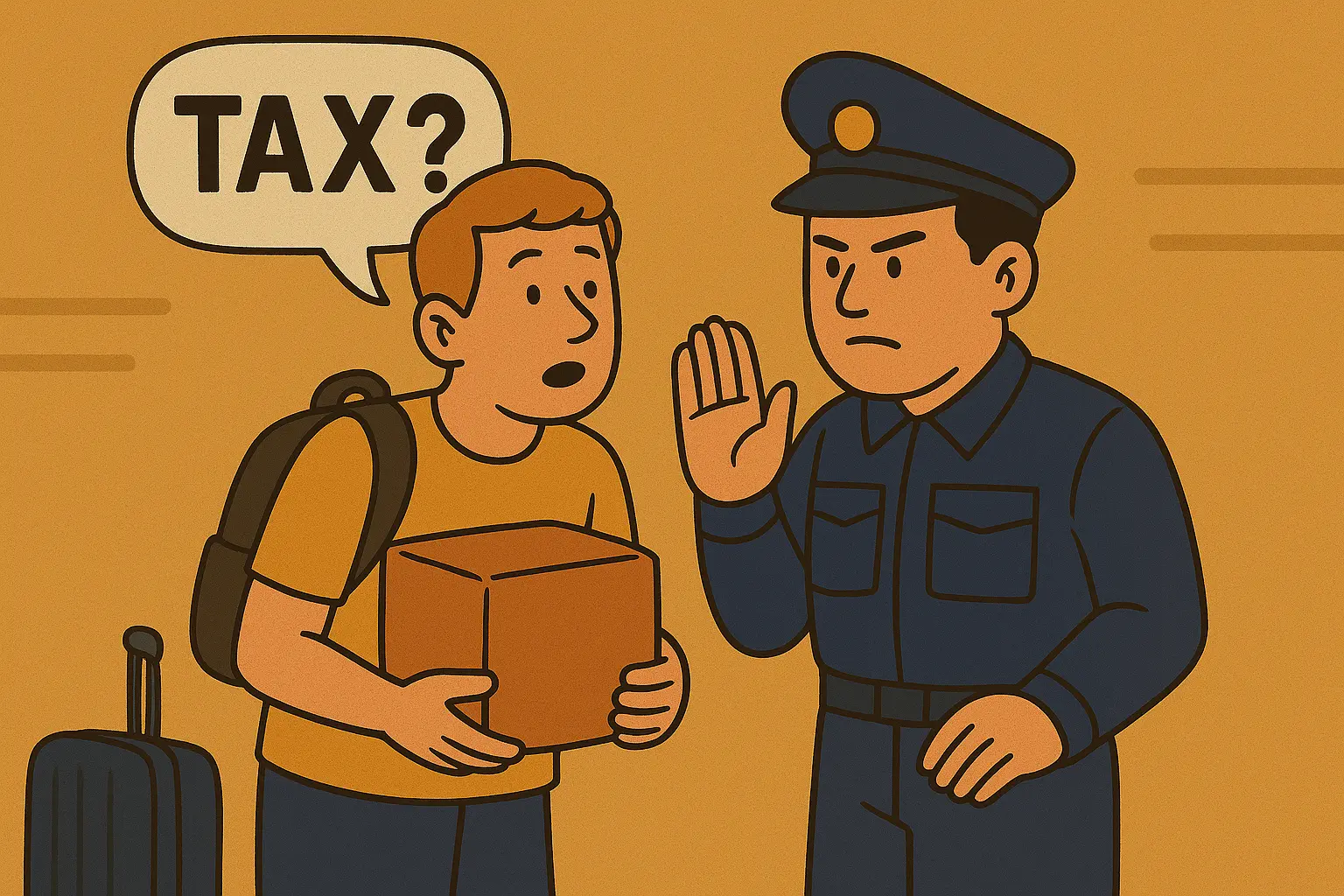 Hàng hóa xách tay có phải đóng thuế?