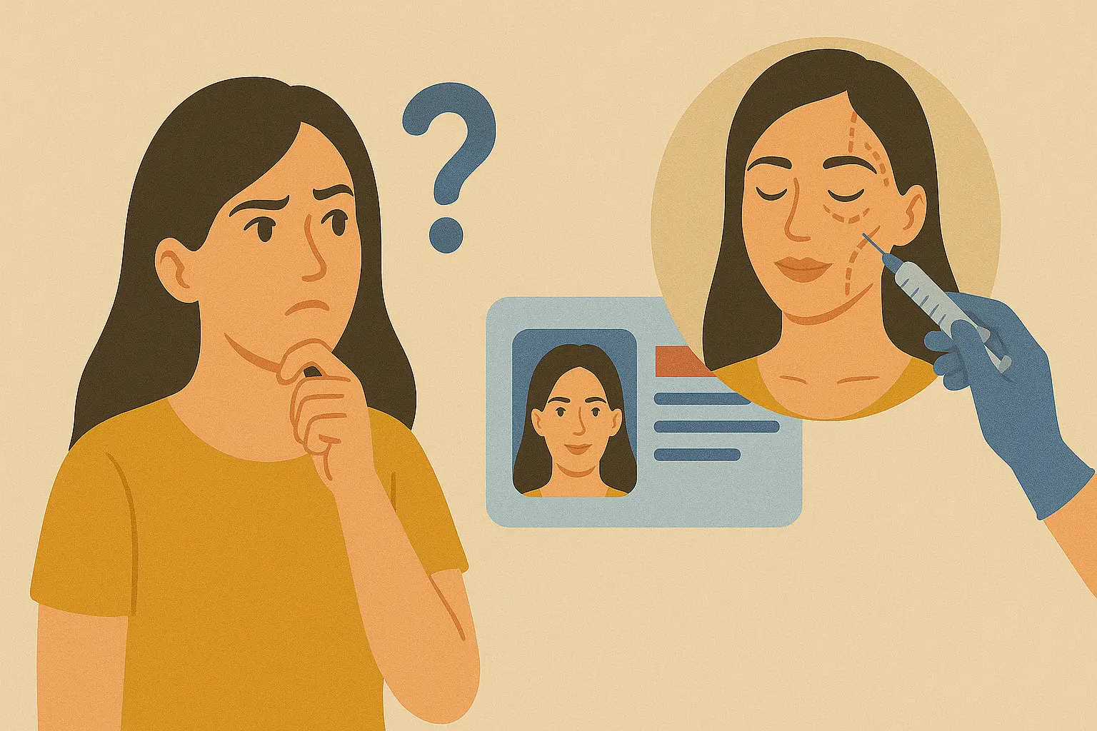 Có phải  thay đổi CCCD sau phẫu khi thuật thẩm mỹ gương mặt?