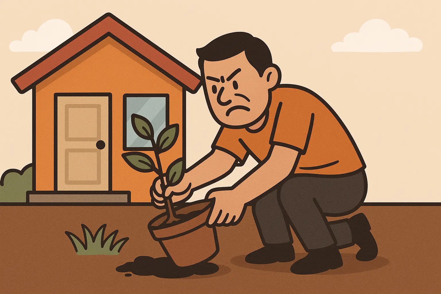 Tự ý lấy cây trước nhà người khác có vi phạm pháp luật không?
