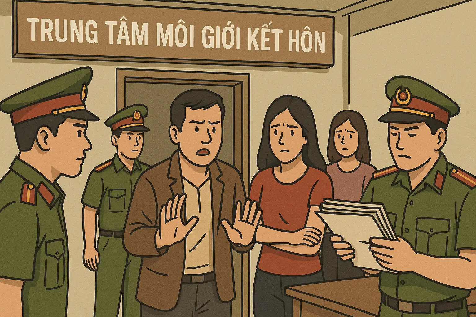 Môi giới kết hôn trái phép bị xử phạt như thế nào?