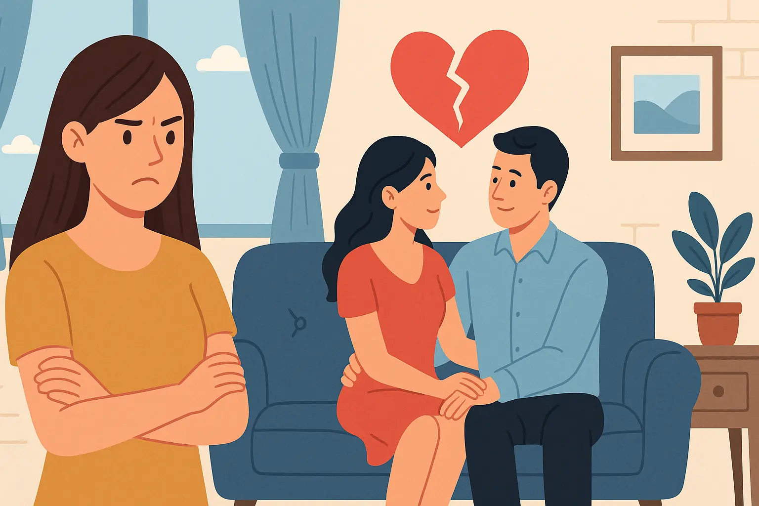 Người vợ có quyền gì khi chồng mình ngoại tình?
