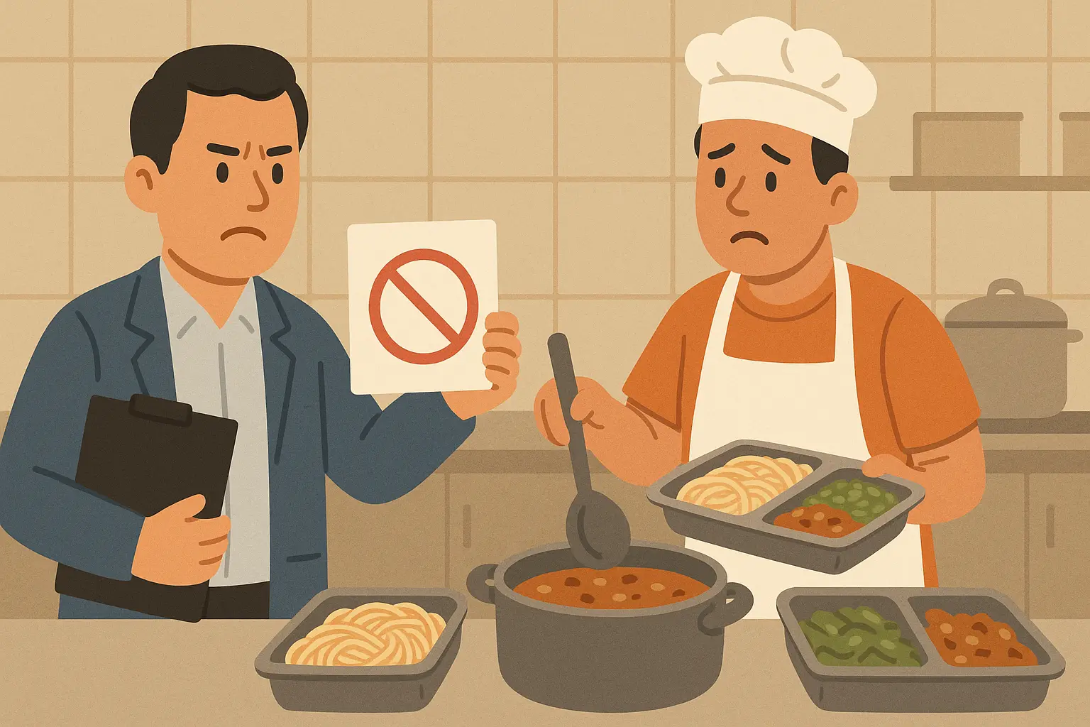 Nhà ăn trường học nếu không có giấy chứng nhận đủ điều kiện an toàn thực phẩm bị xử phạt ra sao?