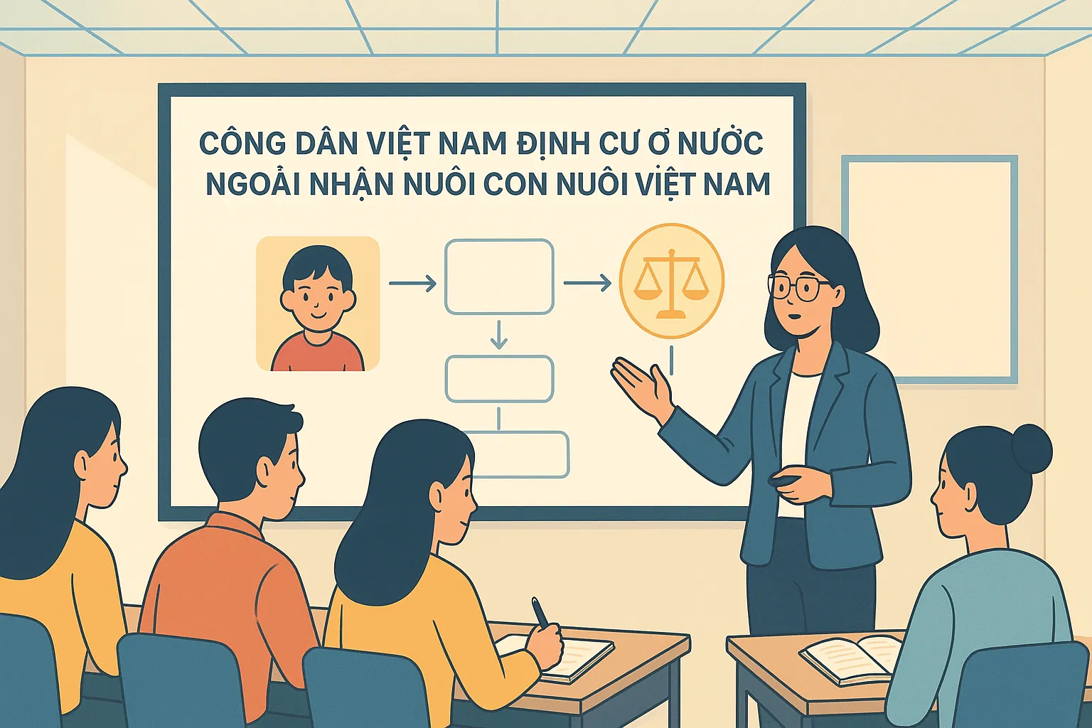 Thủ tục nhận nuôi con nuôi đối với công dân Việt Nam định cư ở nước ngoài