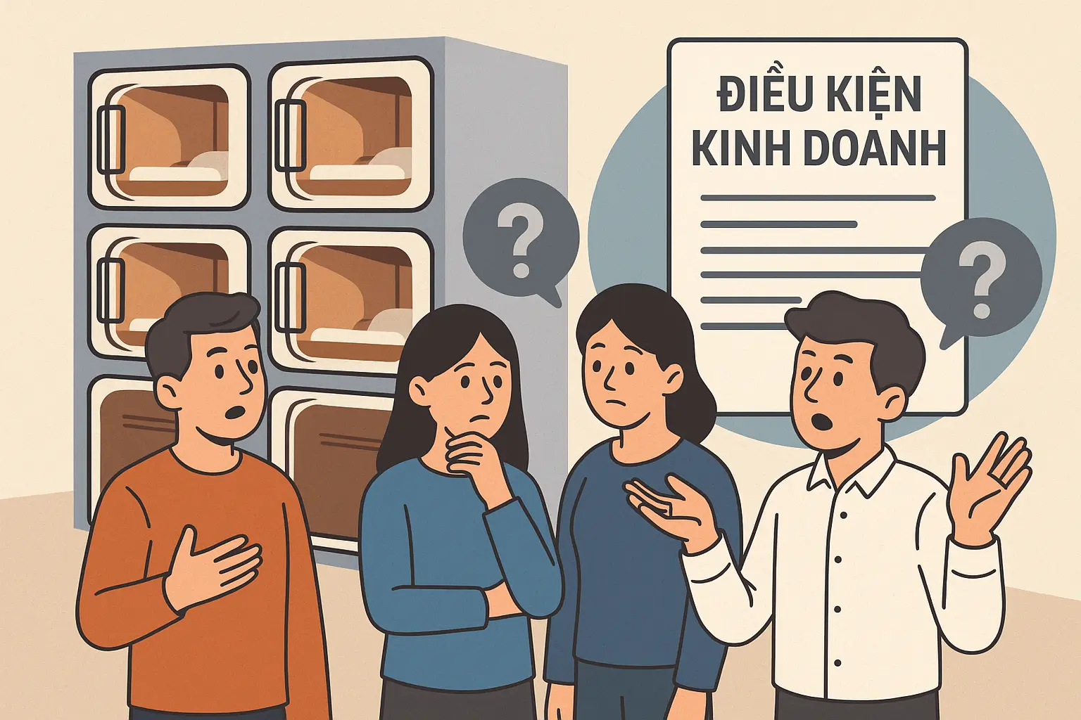 Có được phép kinh doanh phòng trọ dạng hộp diêm?