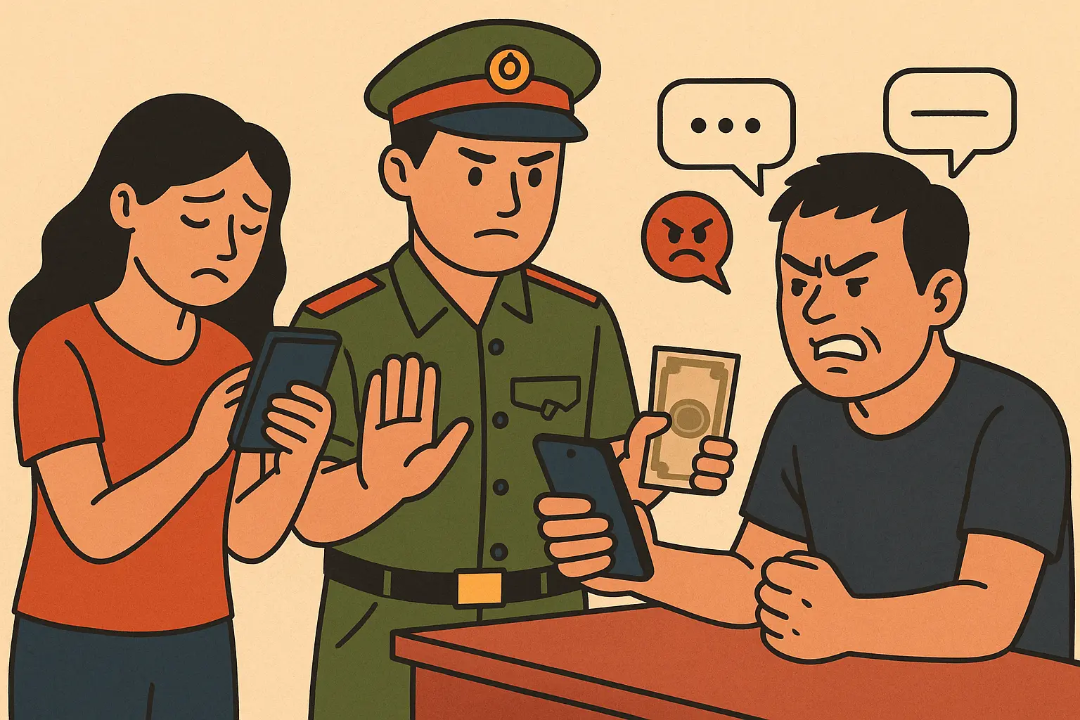 Quấy rối người khác qua tin nhắn có bị xử phạt hành chính không?