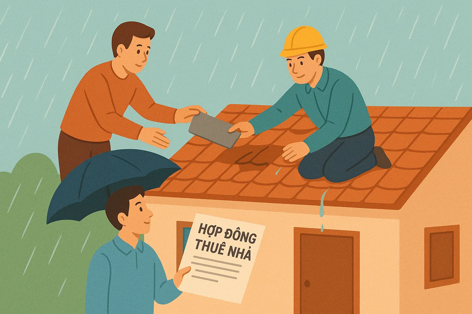 Chủ nhà có trách nhiệm gì khi nhà thuê bị hư hỏng?