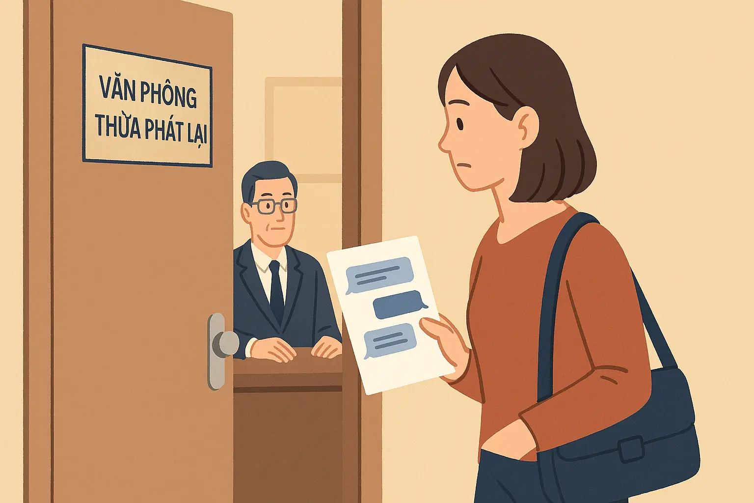 Tin nhắn cần đáp ứng điều kiện gì để được dùng làm chứng cứ?