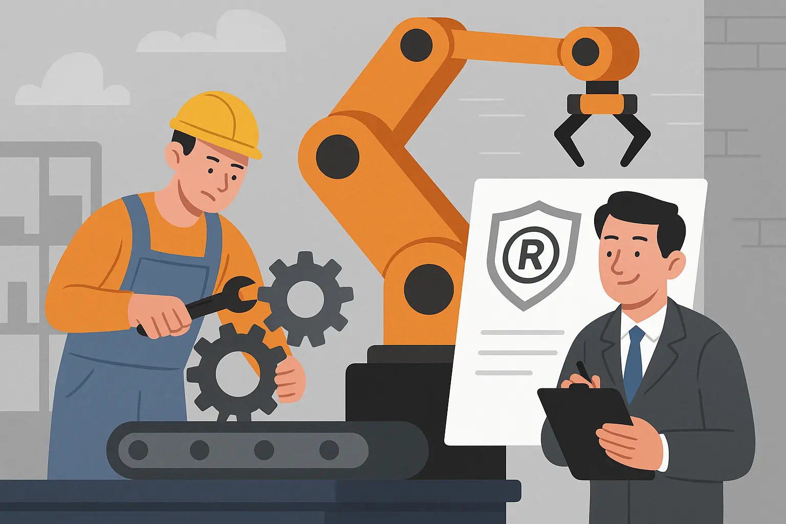 Máy móc tự chế có được đăng ký bảo hộ quyền sở hữu công nghiệp không?