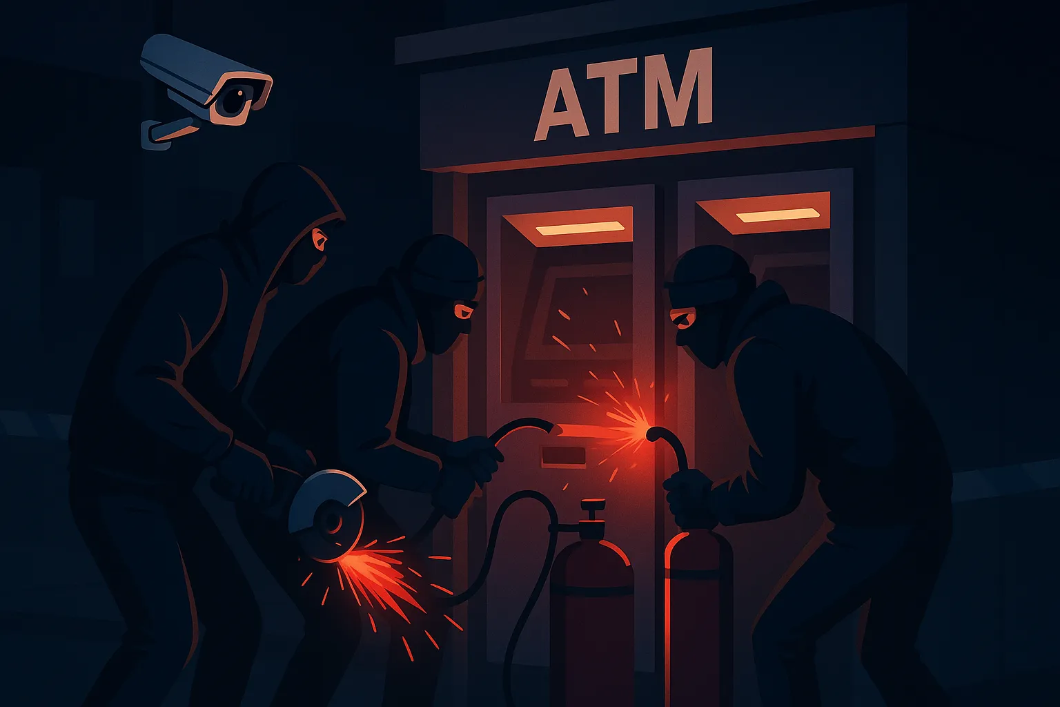 Đập phá cây ATM để trộm tiền thì bị xử lý ra sao?