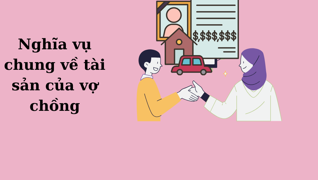 Nghĩa vụ chung về tài sản của vợ chồng