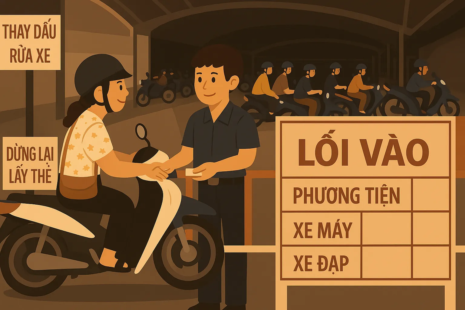 Bãi Giữ Xe Không Niêm Yết Giá, Thu Phí Cao: Xử Phạt Thế Nào?