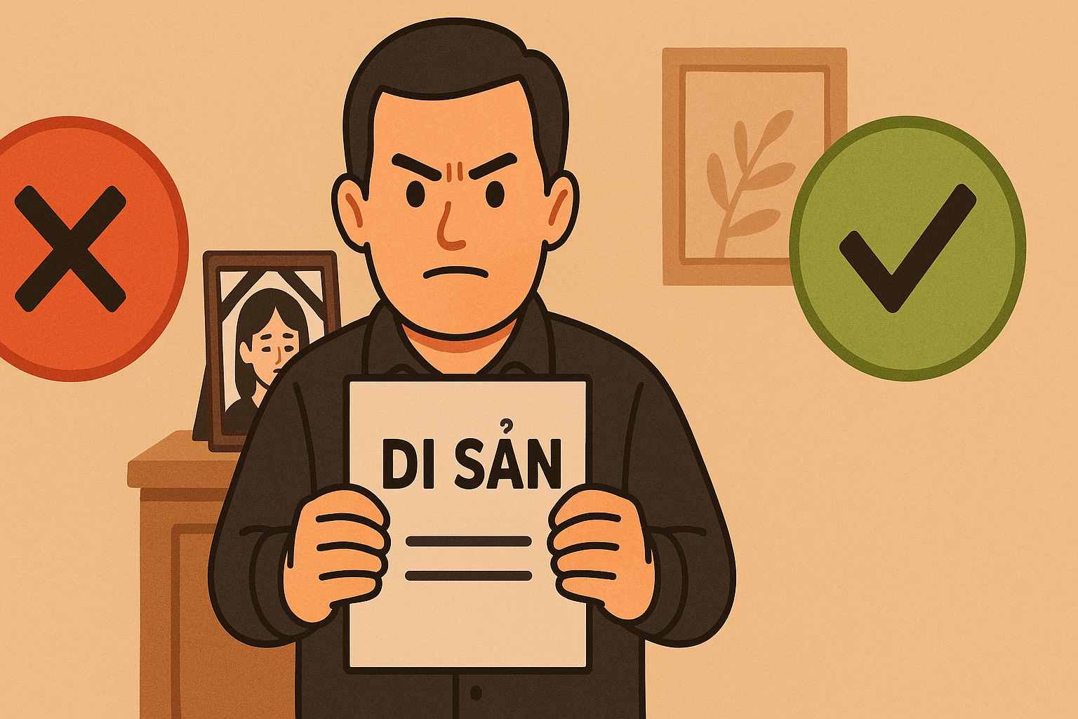 Chồng Có Được Định Đoạt Tài Sản Riêng Của Vợ Khi Vợ Mất Không?