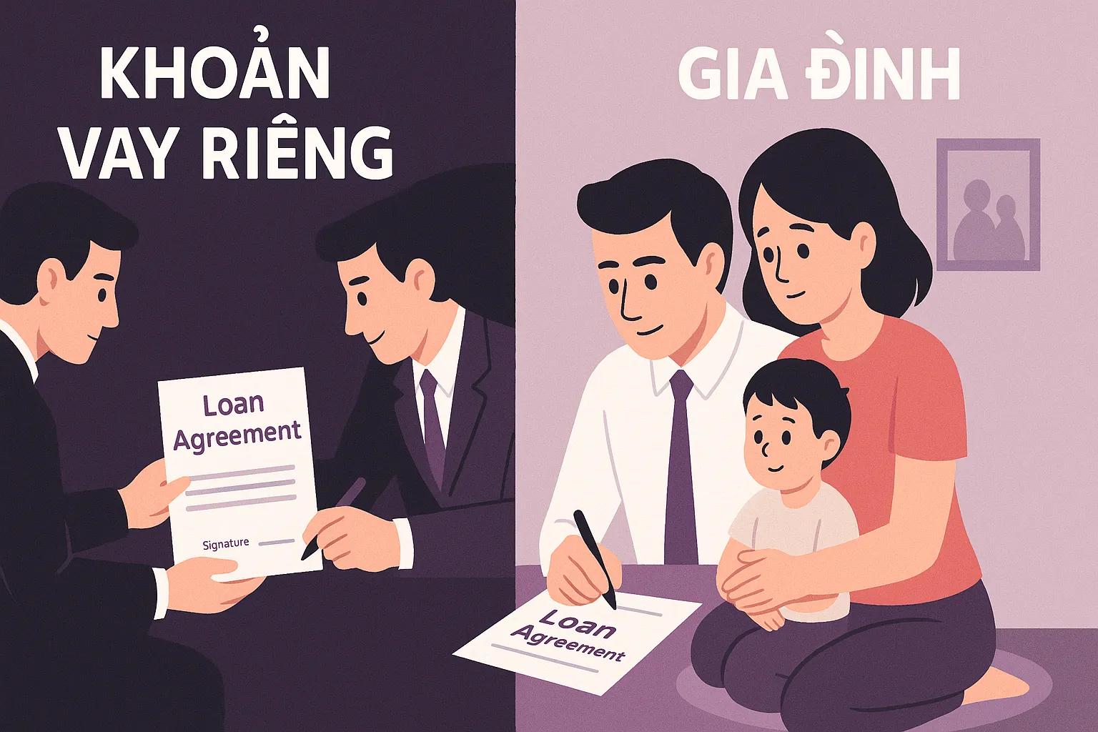 Chồng vay nợ riêng mà vợ không biết thì khi ly hôn vợ có cần phải trả nợ đó không?