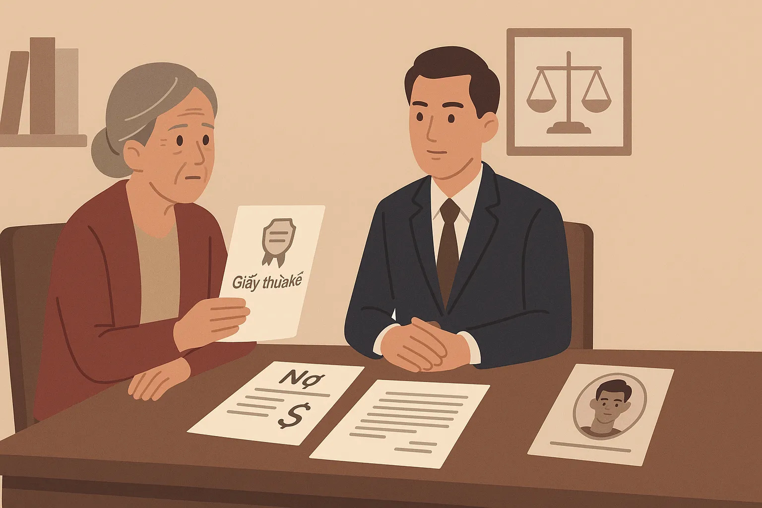 Có thể đòi nợ thay người thân đã mất không?