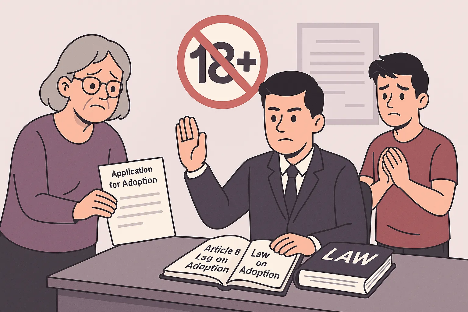 Người từ 18 tuổi trở lên có được nhận làm con nuôi không?