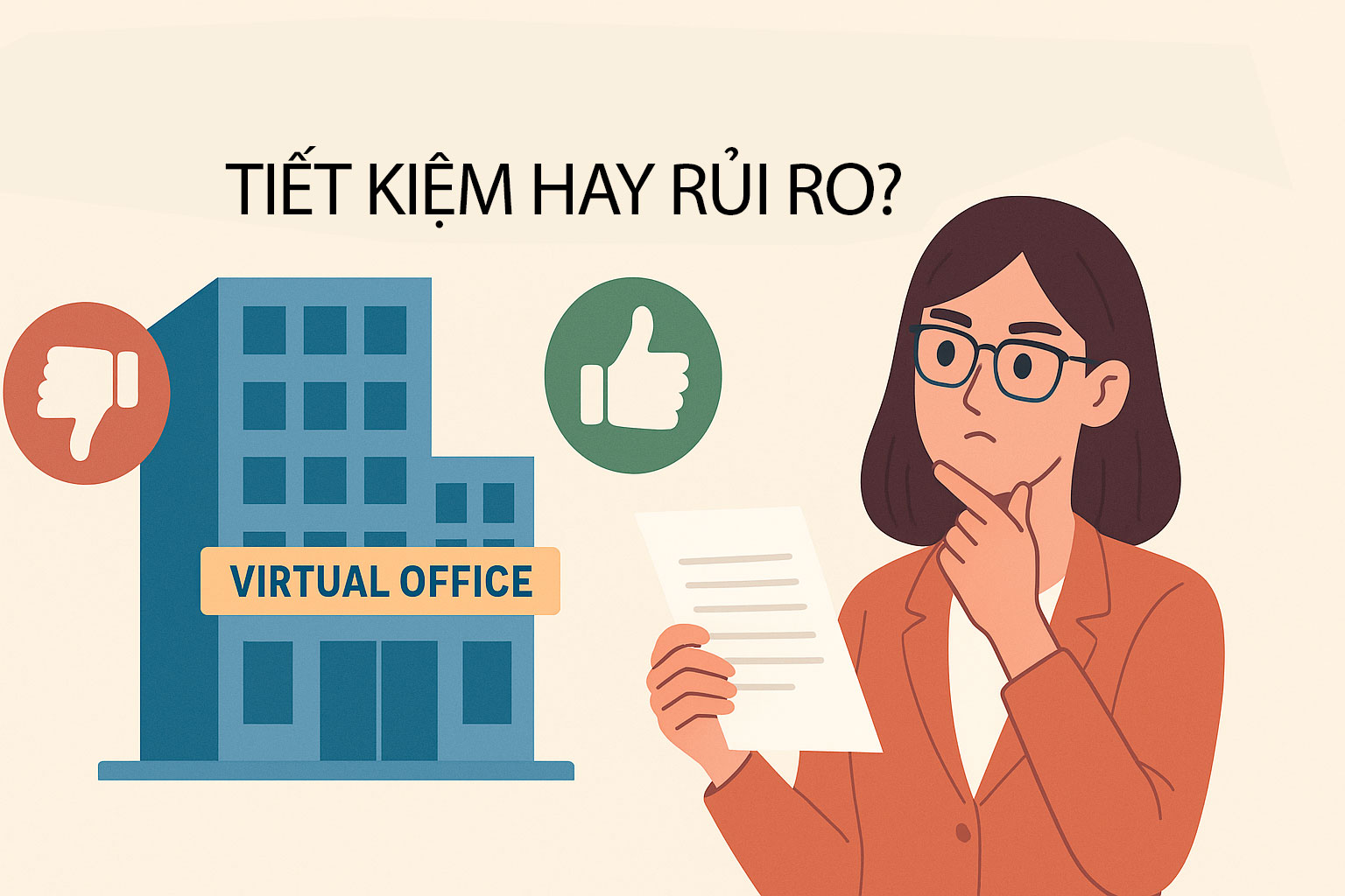 Văn phòng ảo - Giải pháp thông minh hay tiềm ẩn rủi ro?