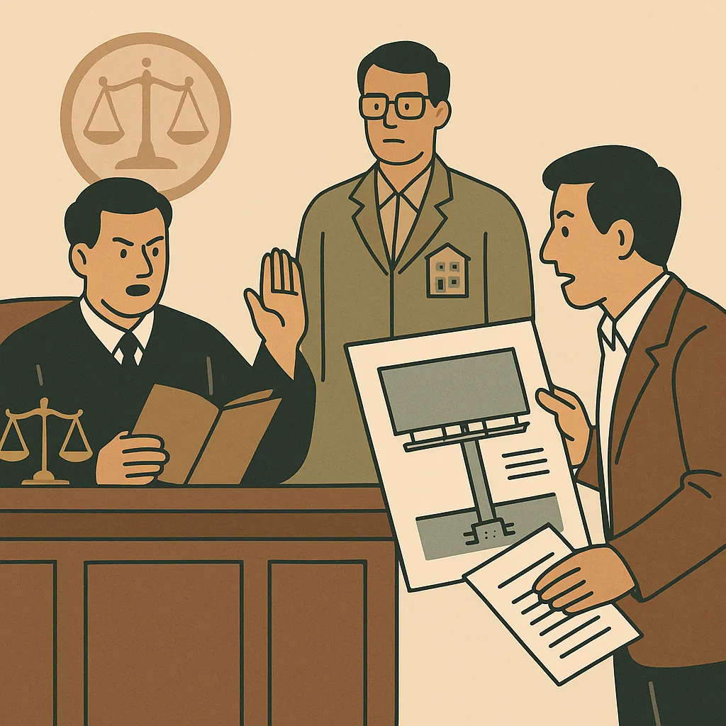 tình huống giả định Hồ sơ xin cấp phép xây dựng bảng quảng cáo độc lập gồm những gì?