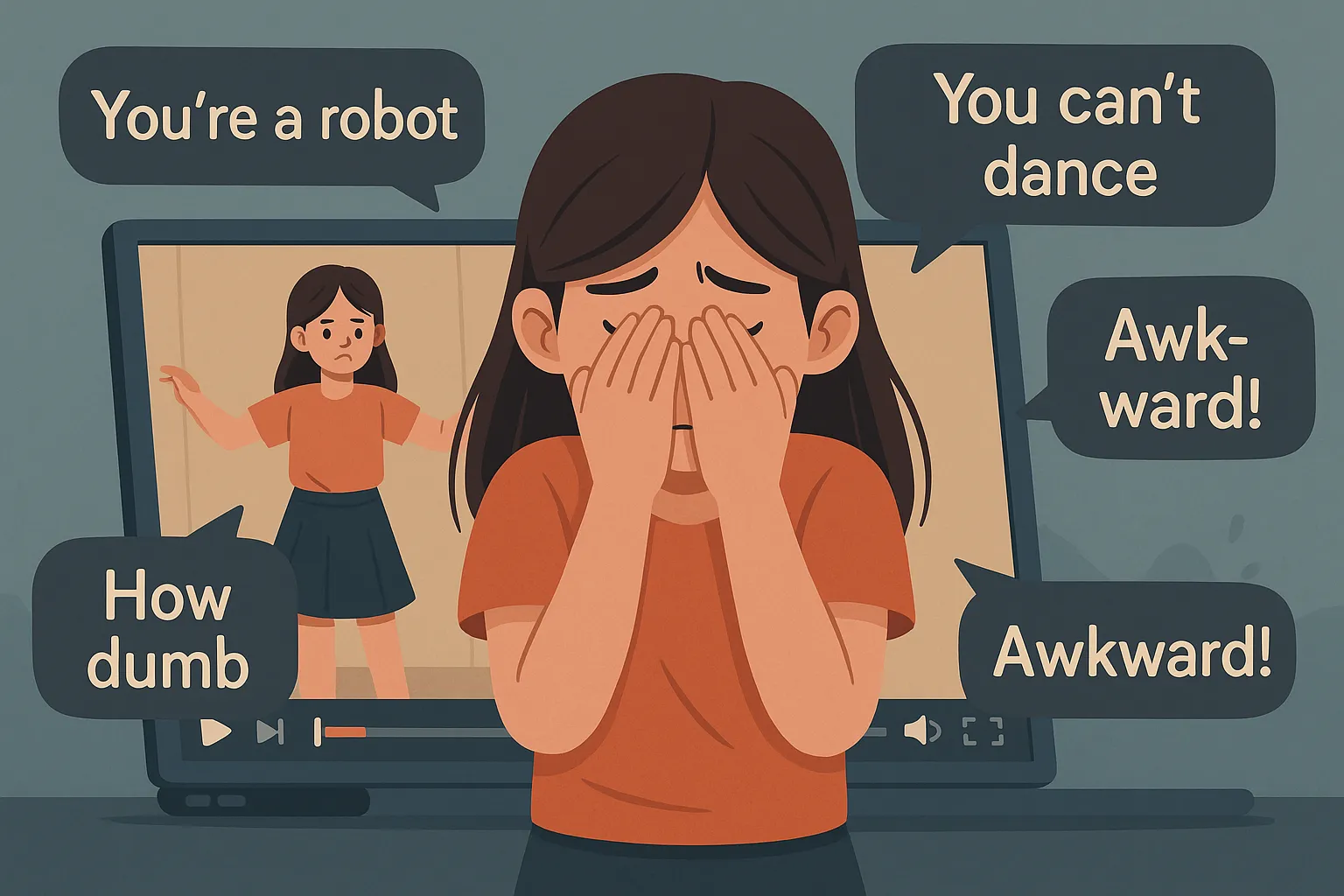 tình huống giả định Người dùng mạng có được bình luận làm ảnh hưởng tâm lý trẻ em không?