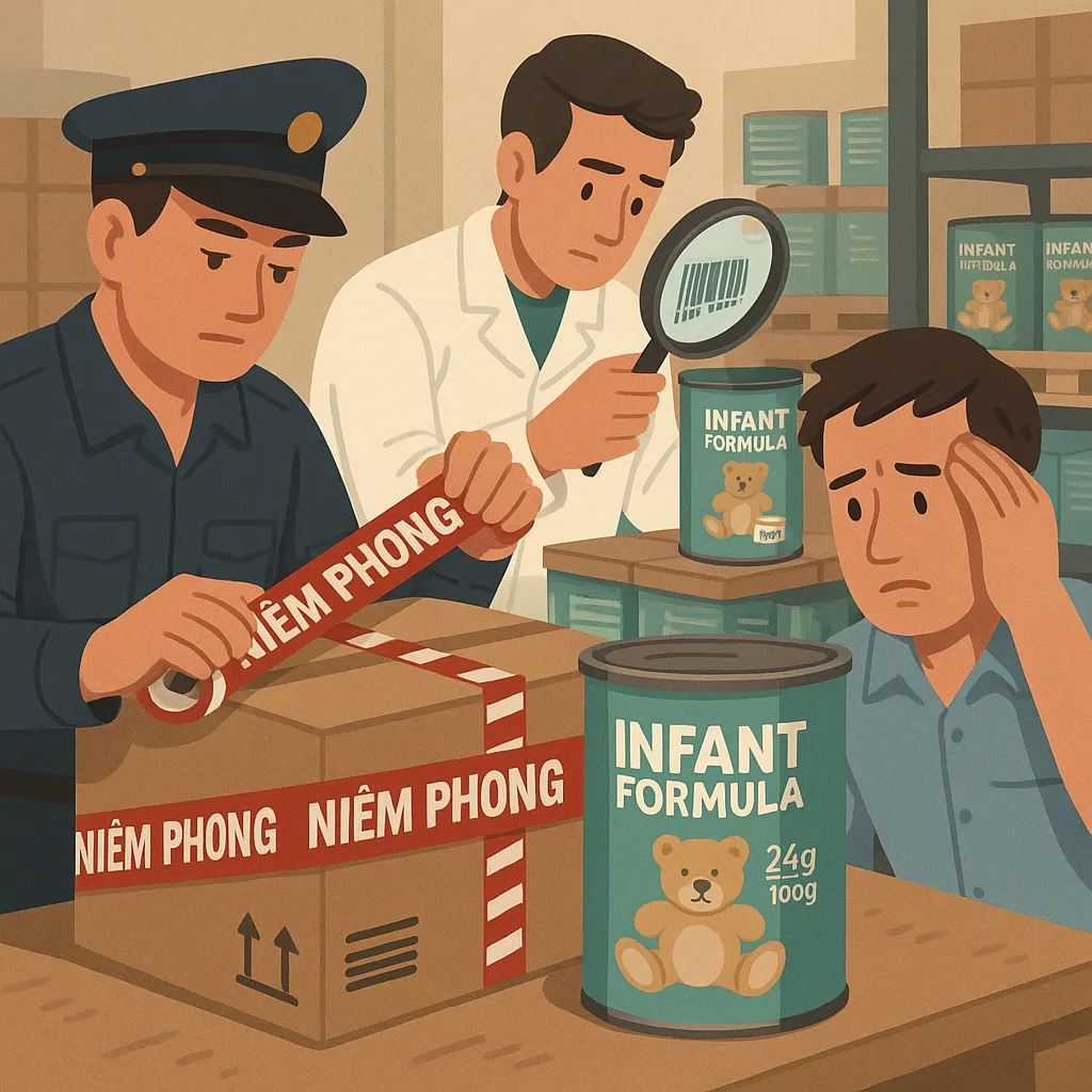 tình huống giả định Khi nào một sản phẩm được coi là hàng giả?