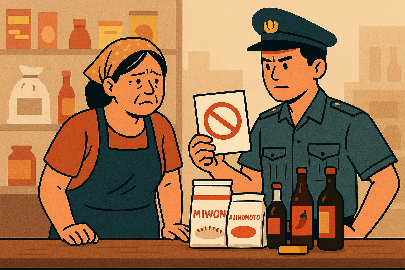 ví dụ thực tế Buôn bán thực phẩm giả bị phạt tù bao lâu?