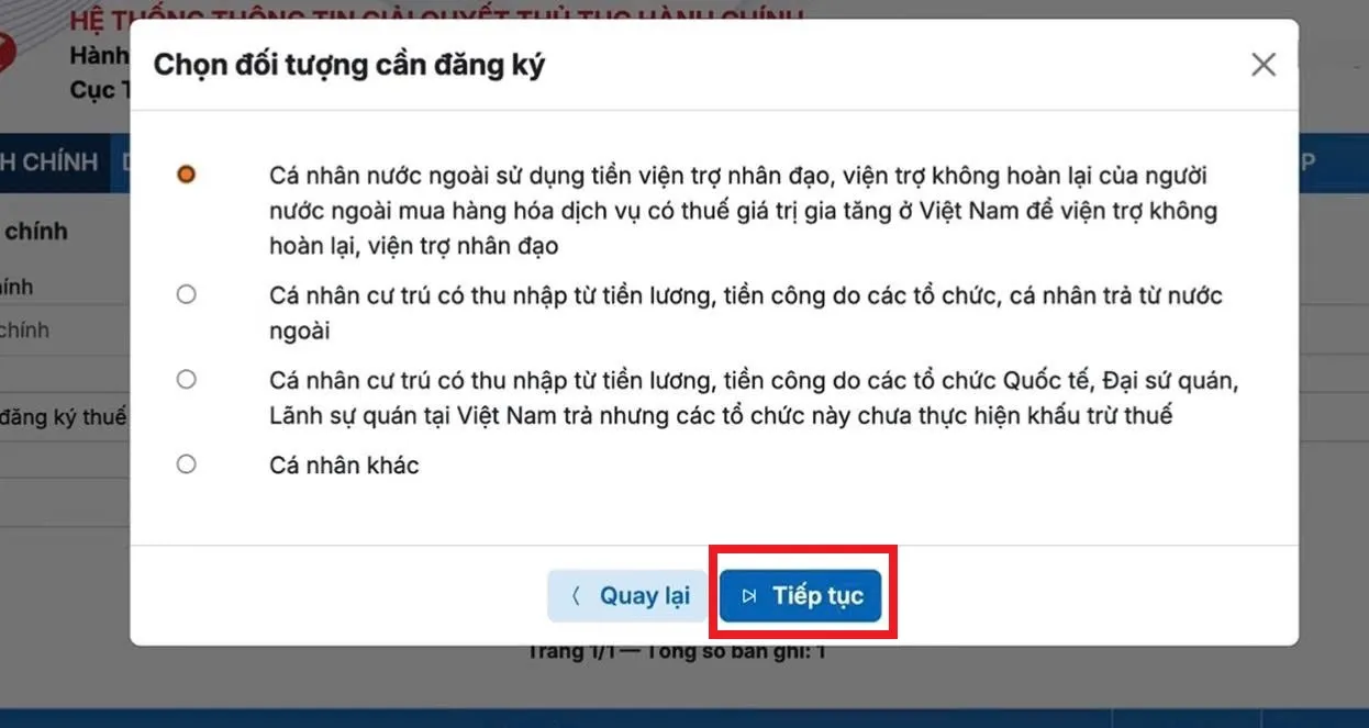 Hướng dẫn đăng ký online mã số thuế cá nhân