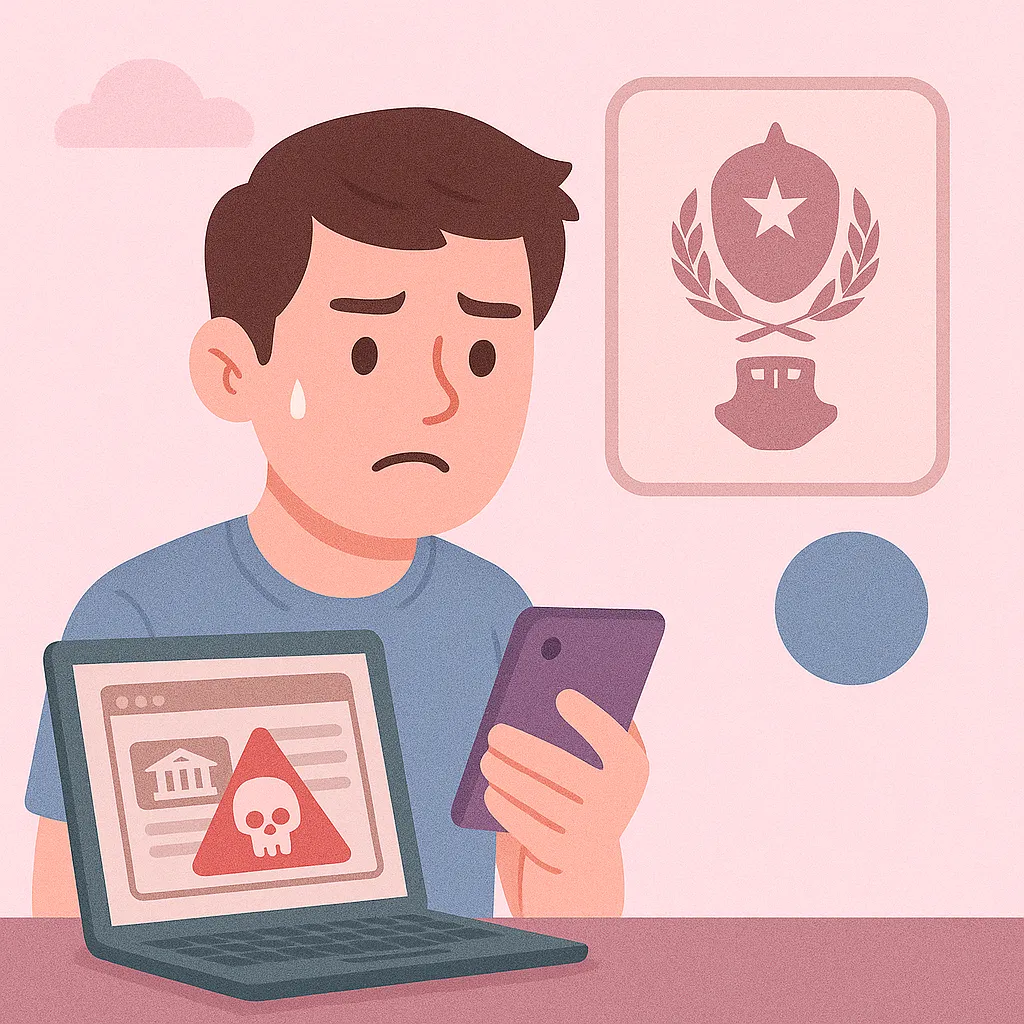 tình huống giả định Cục An ninh mạng có trang web chính thức không?