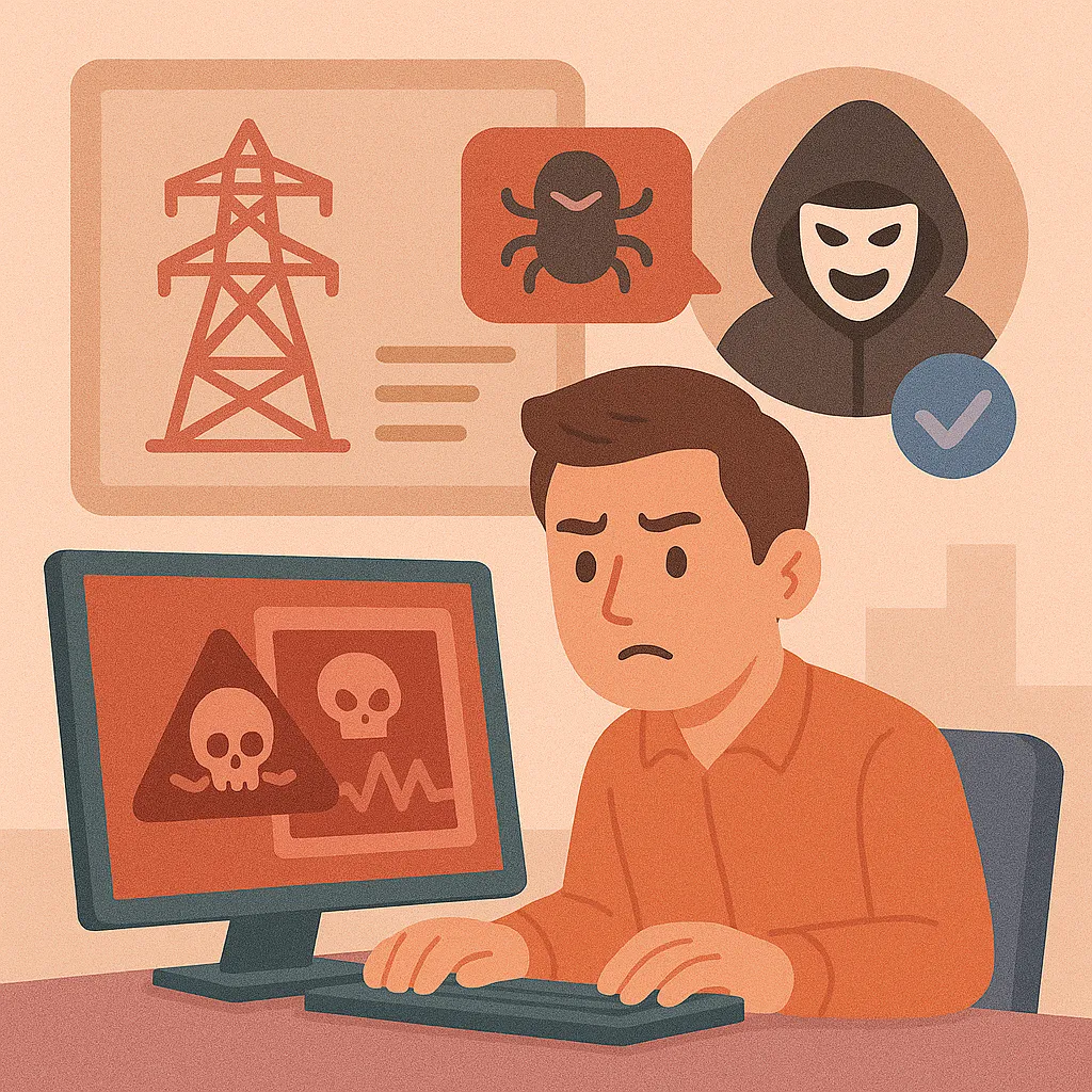 tình huống giả định Khủng bố mạng là gì?