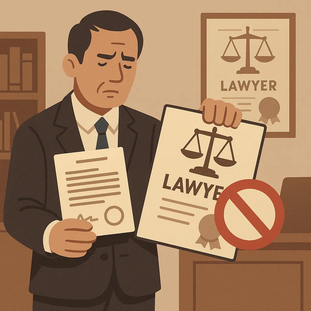 tình huống giả định Ai có Thẩm quyền cấp, thu hồi và cấp lại chứng chỉ hành nghề luật sư từ 01/7/2025?