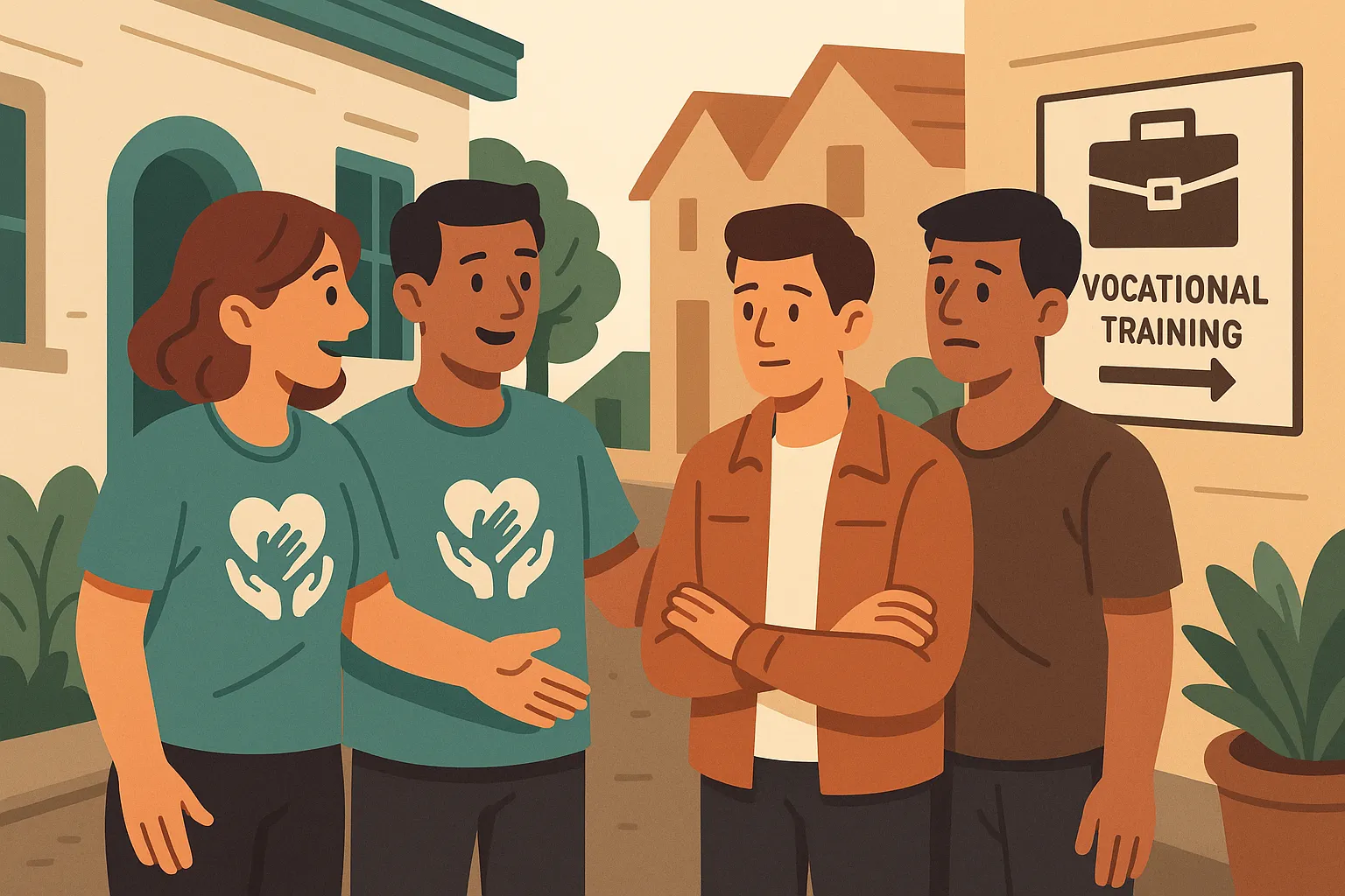 tình huống giả định Đội công tác xã hội tình nguyện có nhiệm vụ gì?