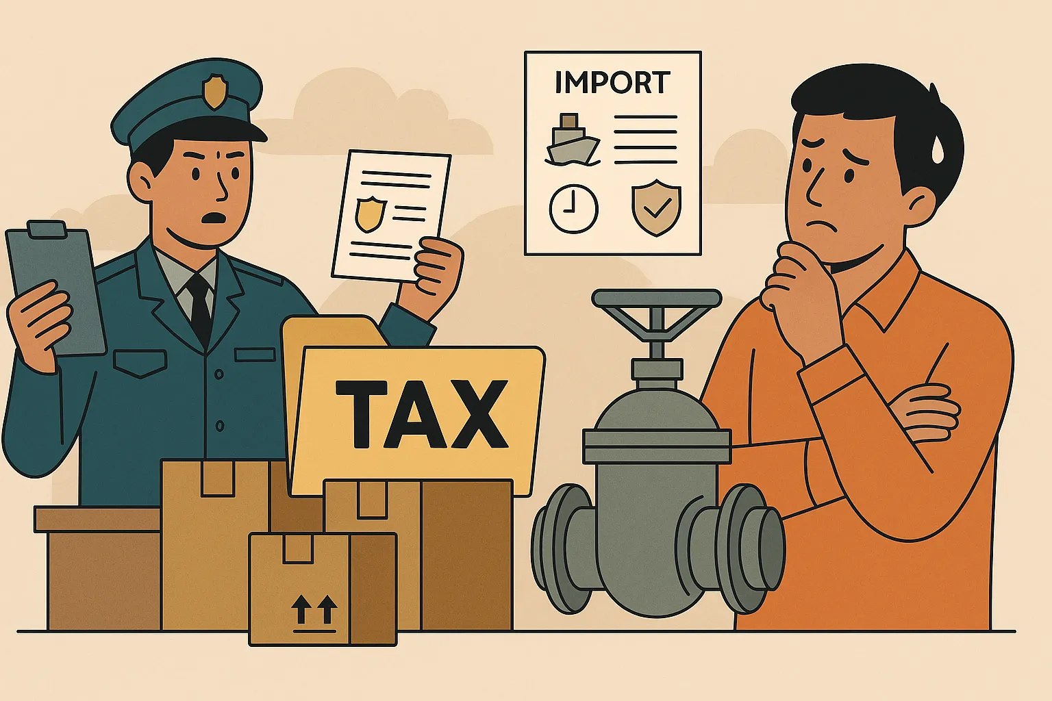 tình huống giả định Trị giá hải quan của hàng xuất khẩu và nhập khẩu được xác định ra sao?