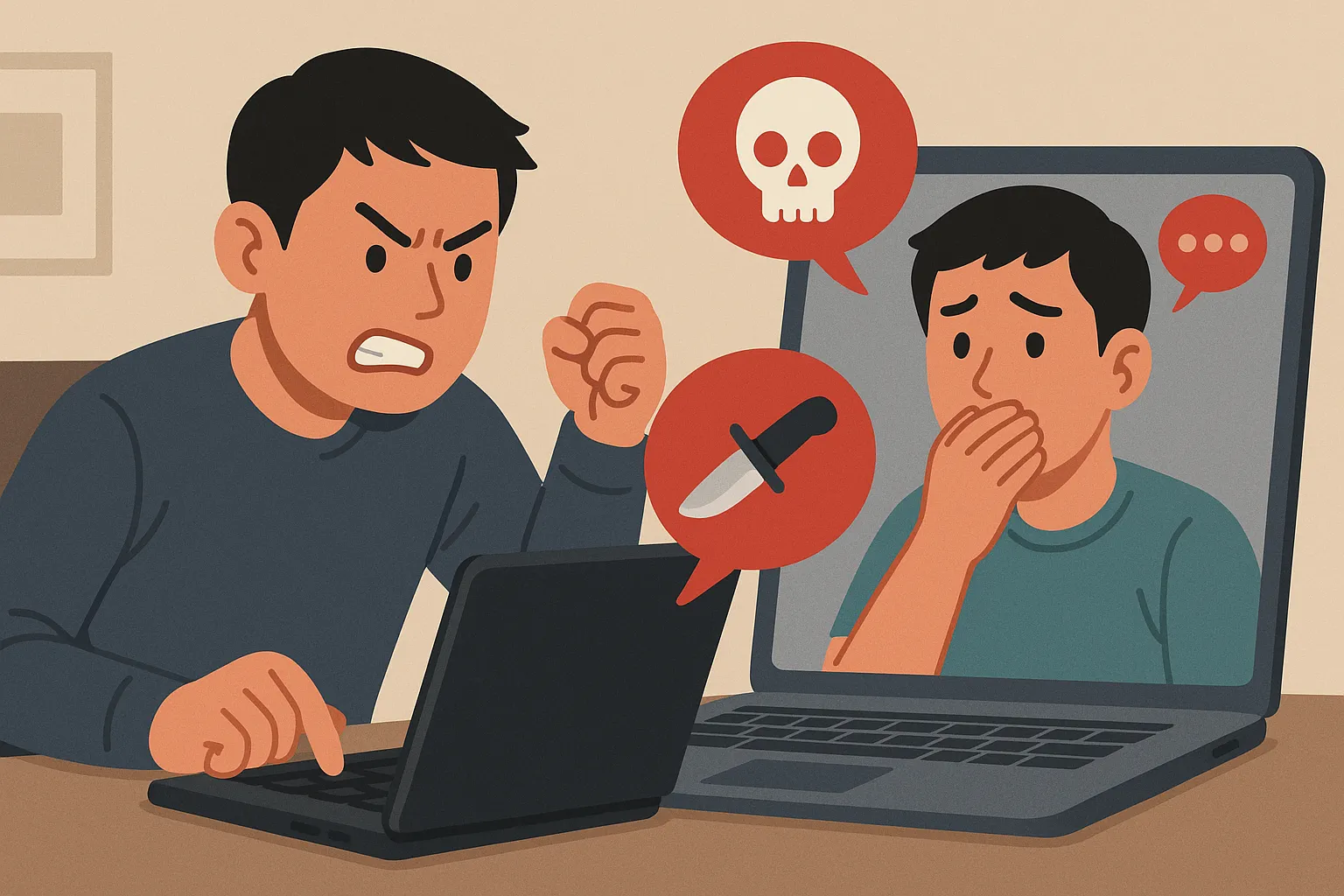 Đe dọa người khác trên mạng xã hội bị phạt bao nhiêu tiền?