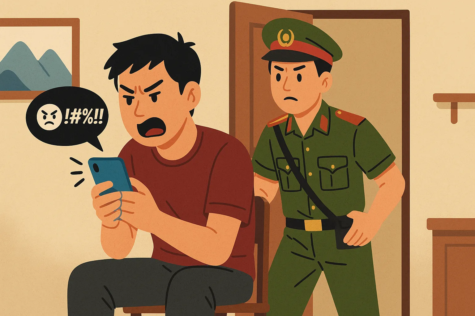 Đe dọa người khác trên mạng có thể bị phạt bao nhiêu tiền?