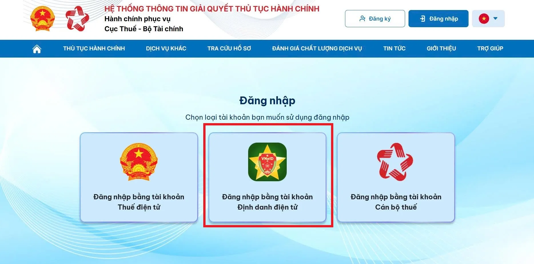 Hướng dẫn đăng ký online mã số thuế cá nhân