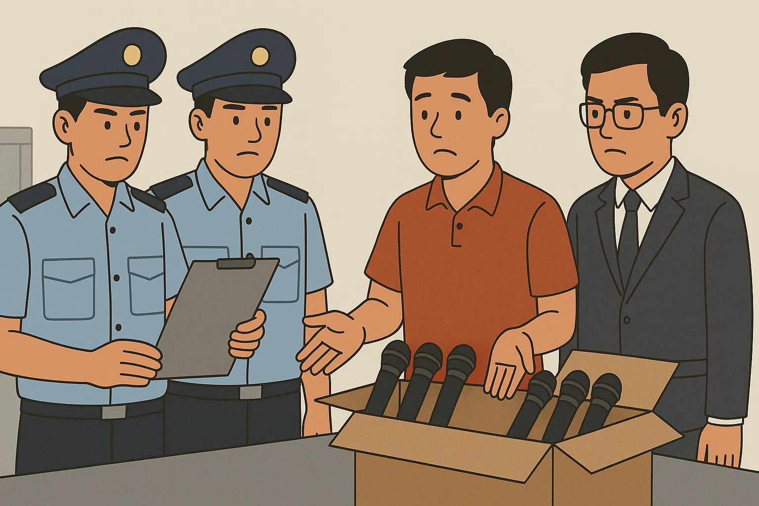 Micro không dây có cần phải có tem CR không?