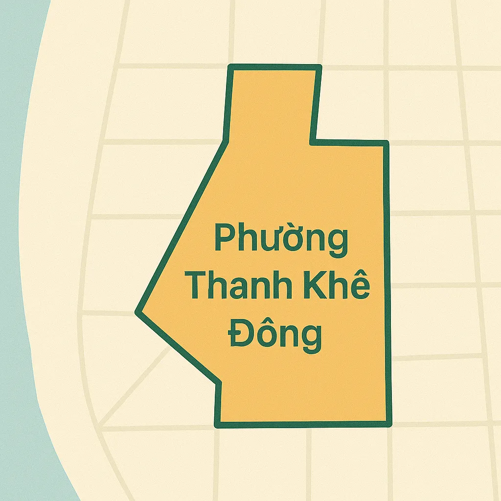 Phường Thanh Khê Đông thành phố Đà Nẵng được đổi thành tên gì từ 1/7/2025?