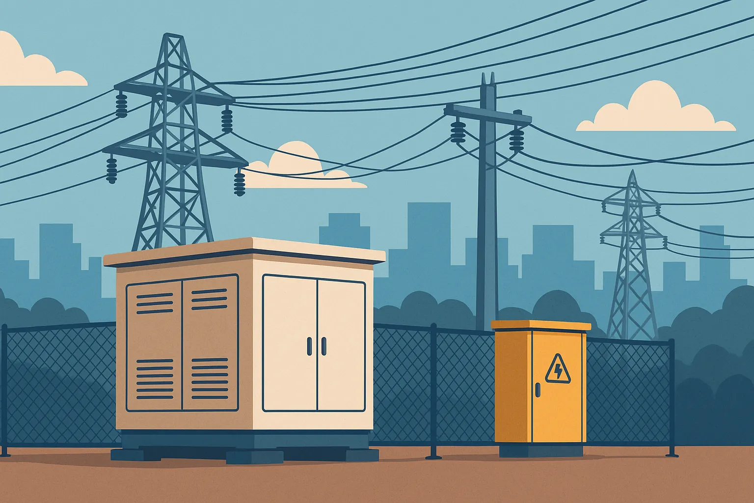 Trạm điện được định nghĩa như thế nào?