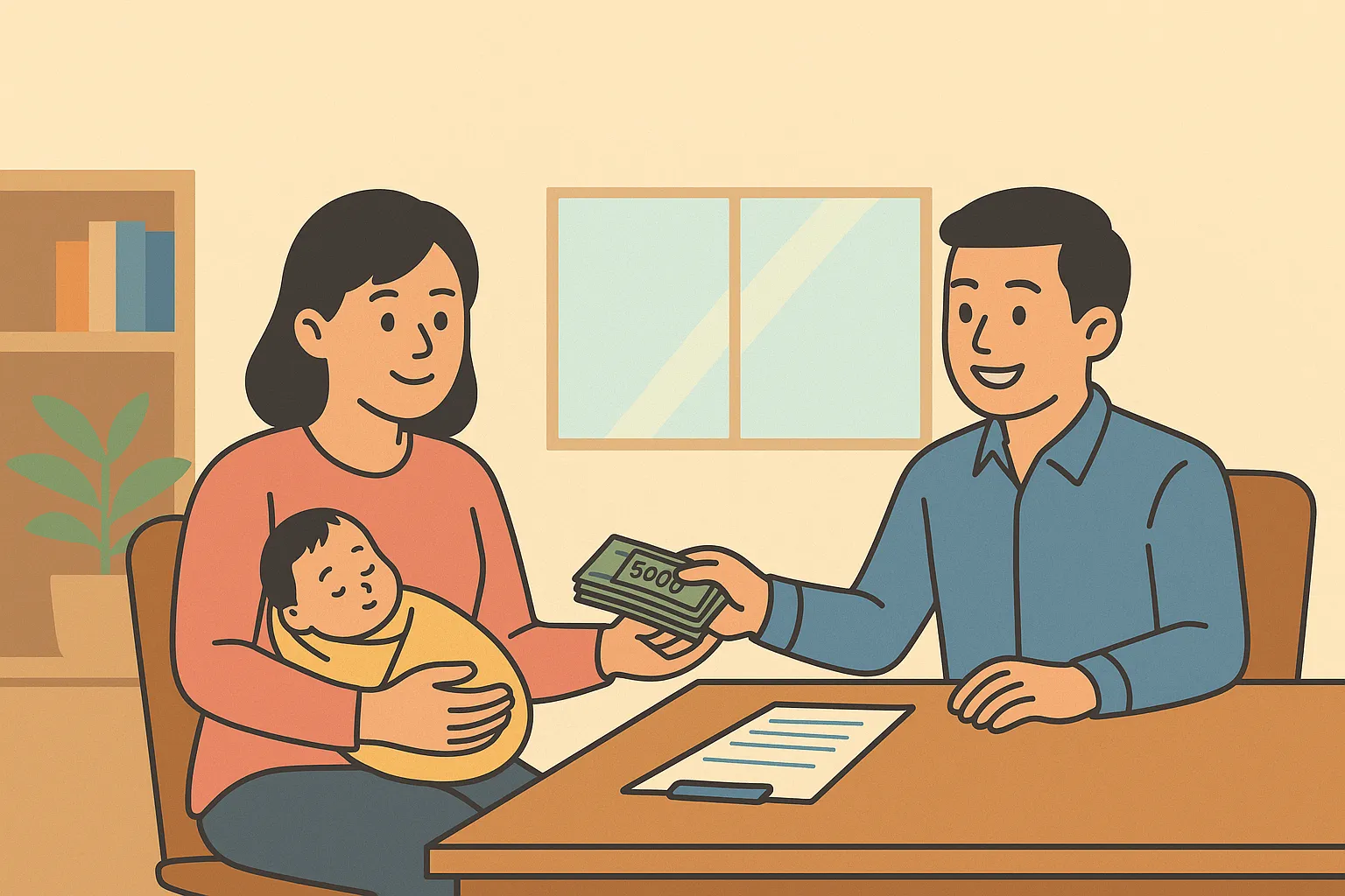 tình huống giả định Điều kiện nhận hỗ trợ 5 triệu đồng khi sinh đủ 2 con trước 35 tuổi