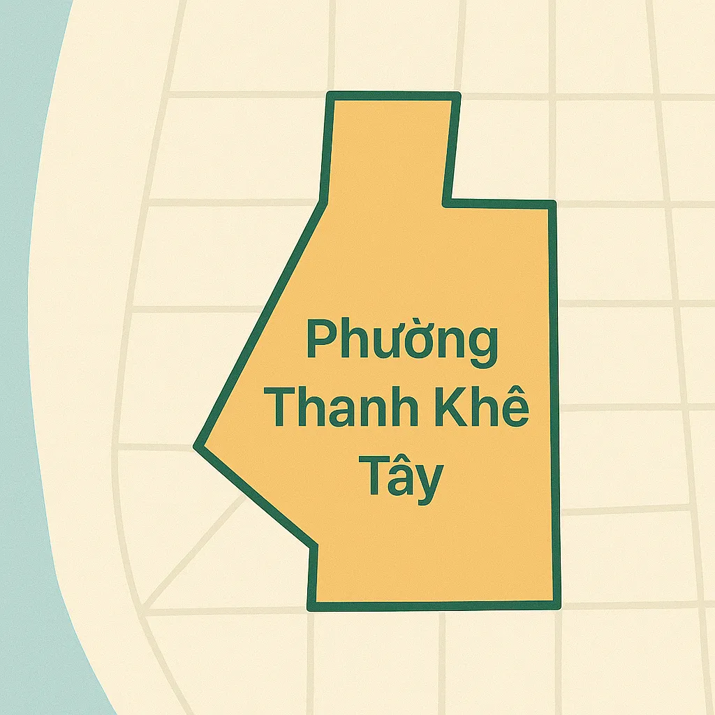Phường Thanh Khê Tây thành phố Đà Nẵng được đổi thành tên gì từ 1/7/2025?
