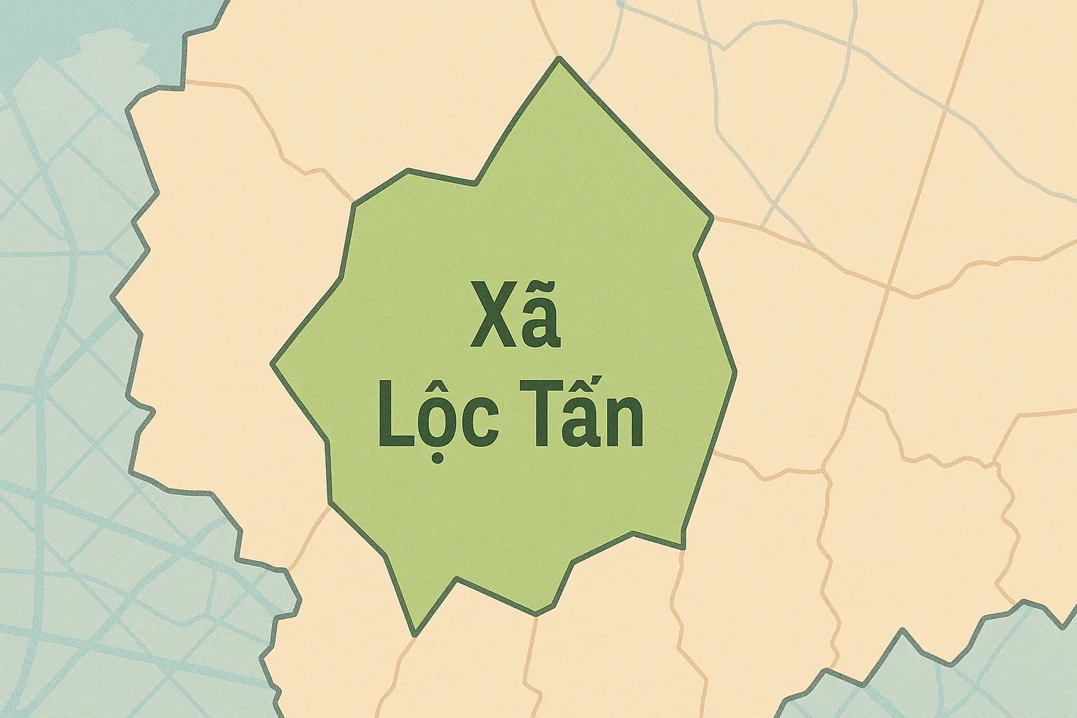 Xã Lộc Tấn Huyện Lộc Ninh được đổi thành tên gì từ 1/7/2025?